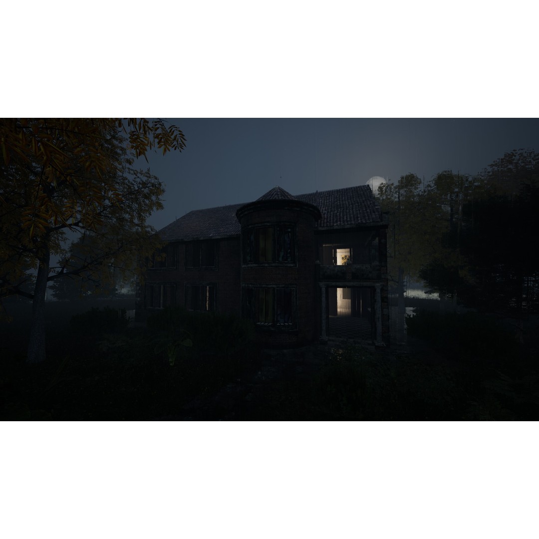 Haunted House 3D Model – Low Poly Game Ready Asset, FBX & Blender - View 18