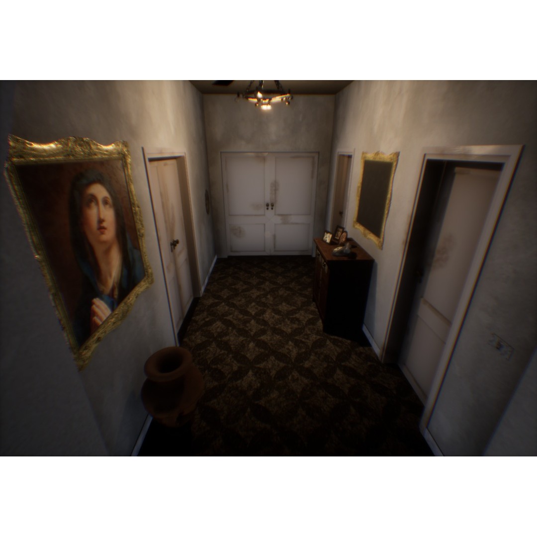 Haunted House 3D Model – Low Poly Game Ready Asset, FBX & Blender - View 21