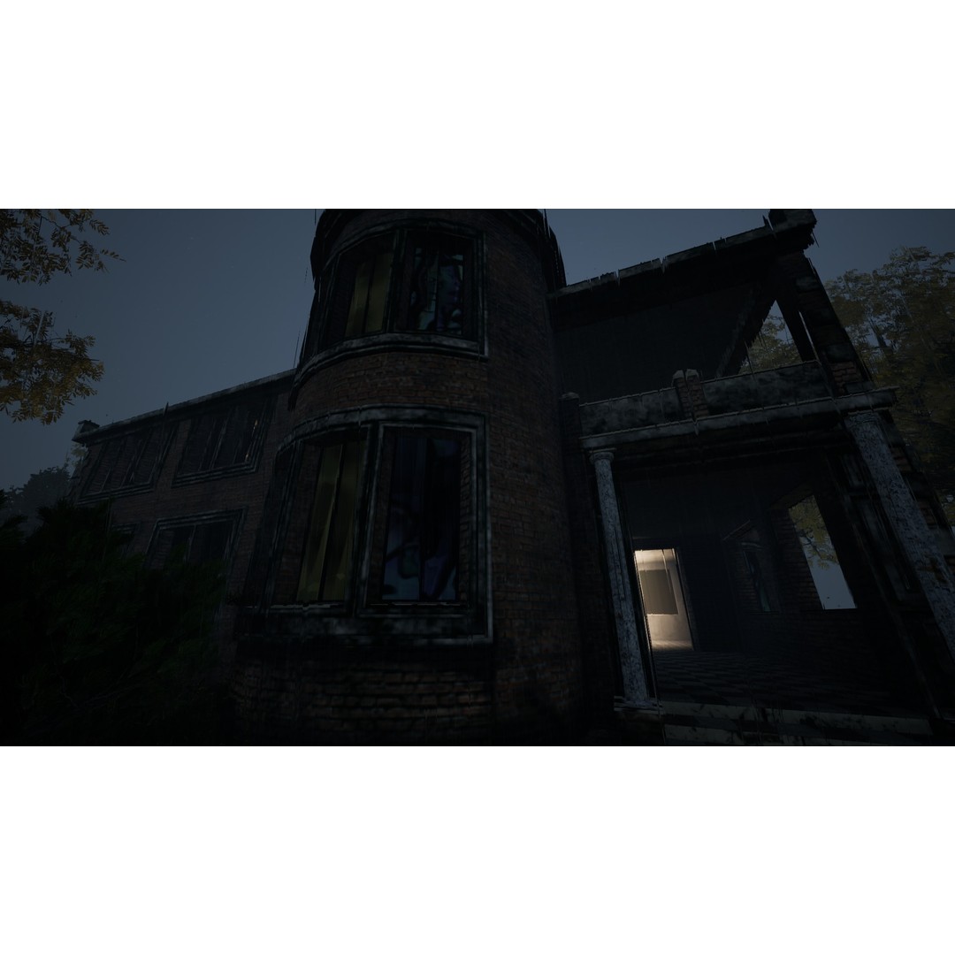 Haunted House 3D Model – Low Poly Game Ready Asset, FBX & Blender - View 24