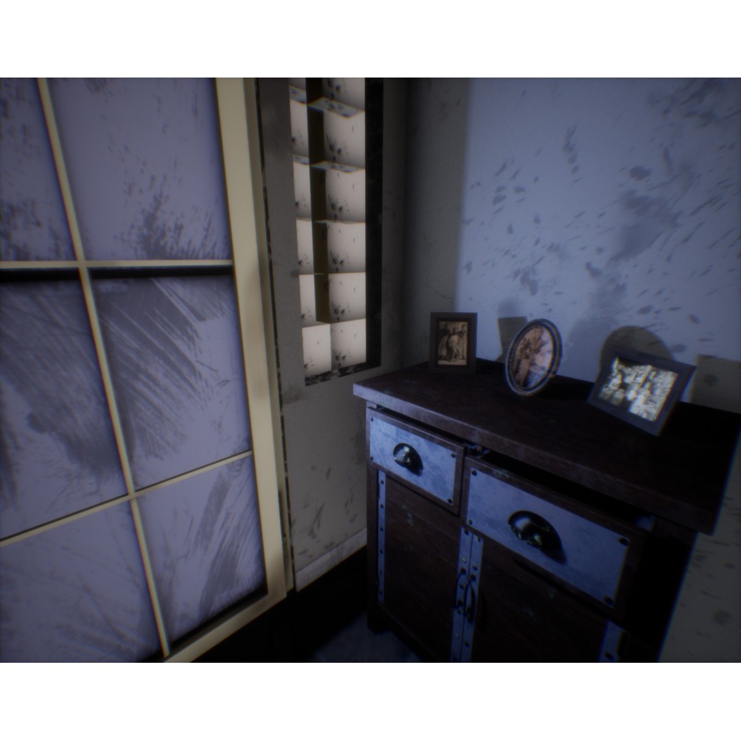 Haunted House 3D Model – Low Poly Game Ready Asset, FBX & Blender - View 27