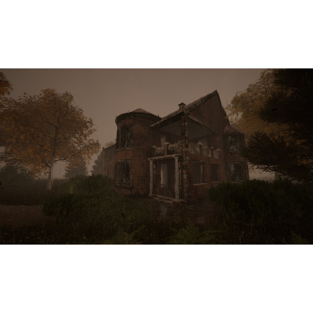 Haunted House 3D Model – Low Poly Game Ready Asset, FBX & Blender - View 28