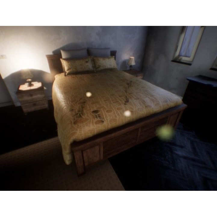 Haunted House 3D Model – Low Poly Game Ready Asset, FBX & Blender - View 8