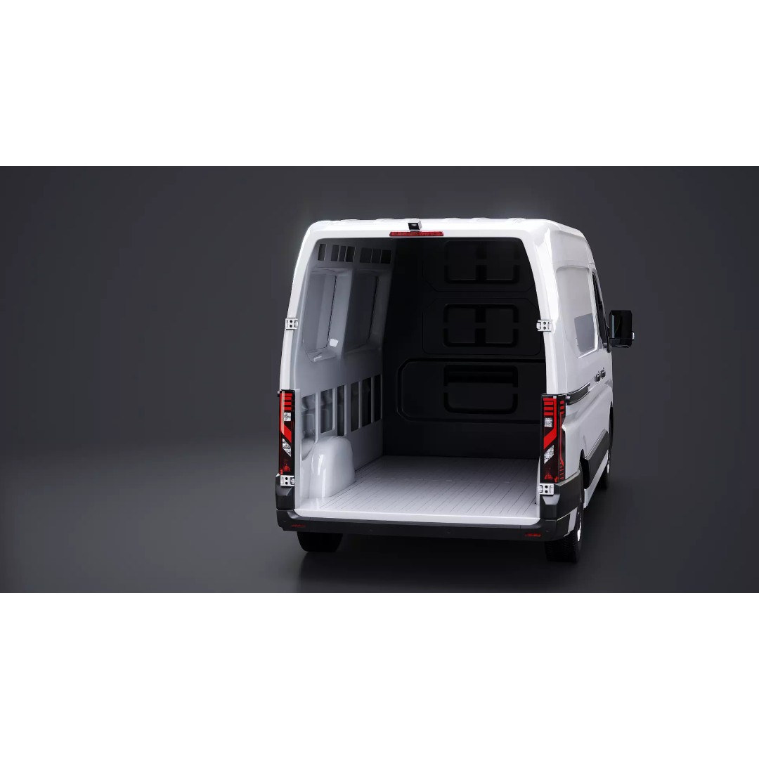 Renault Master 2025 3D Model – Low Poly Game Asset, PBR Textures - View 12