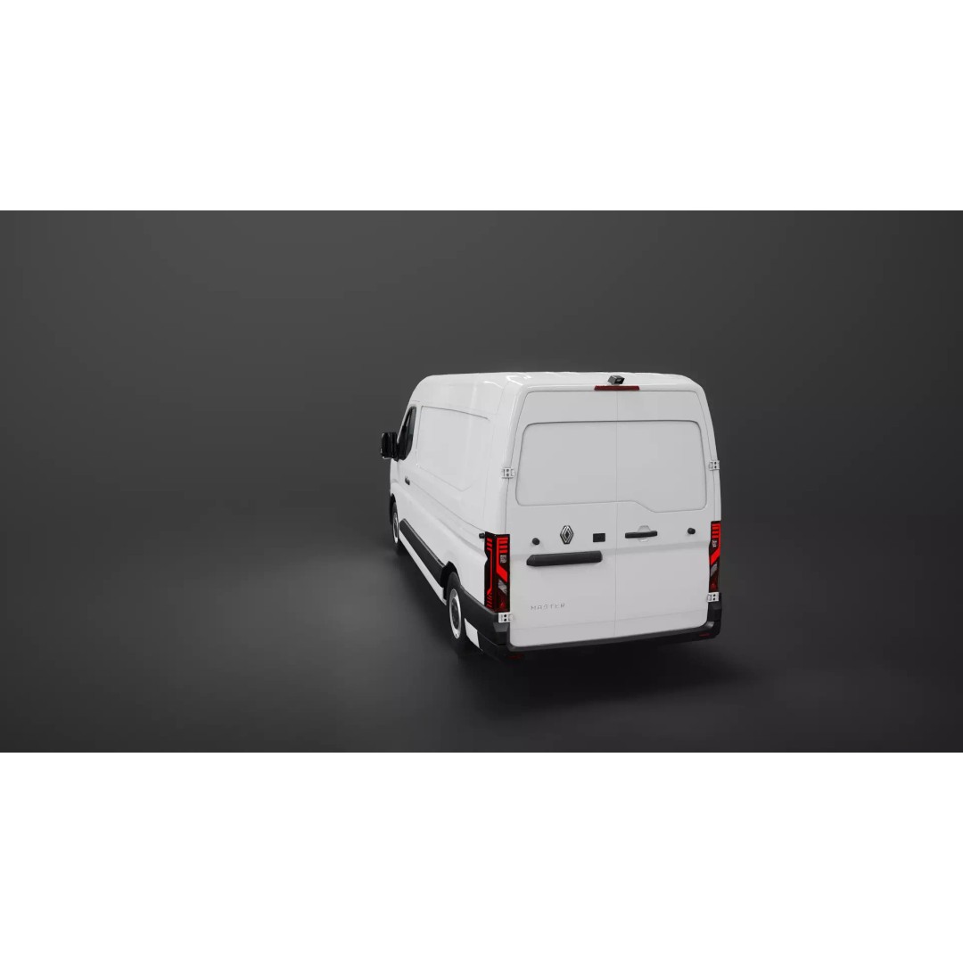 Renault Master 2025 3D Model – Low Poly Game Asset, PBR Textures - View 26