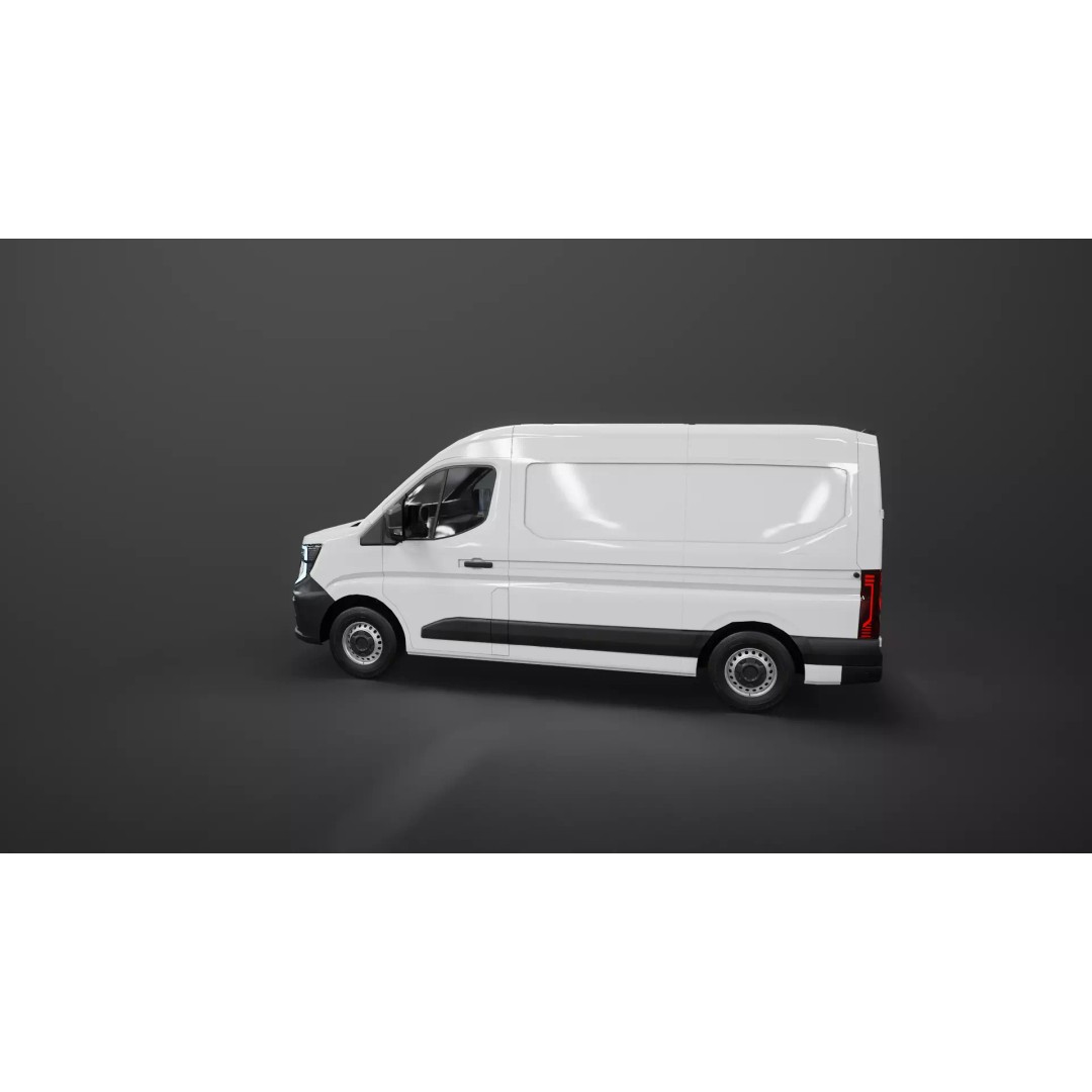 Renault Master 2025 3D Model – Low Poly Game Asset, PBR Textures - View 30