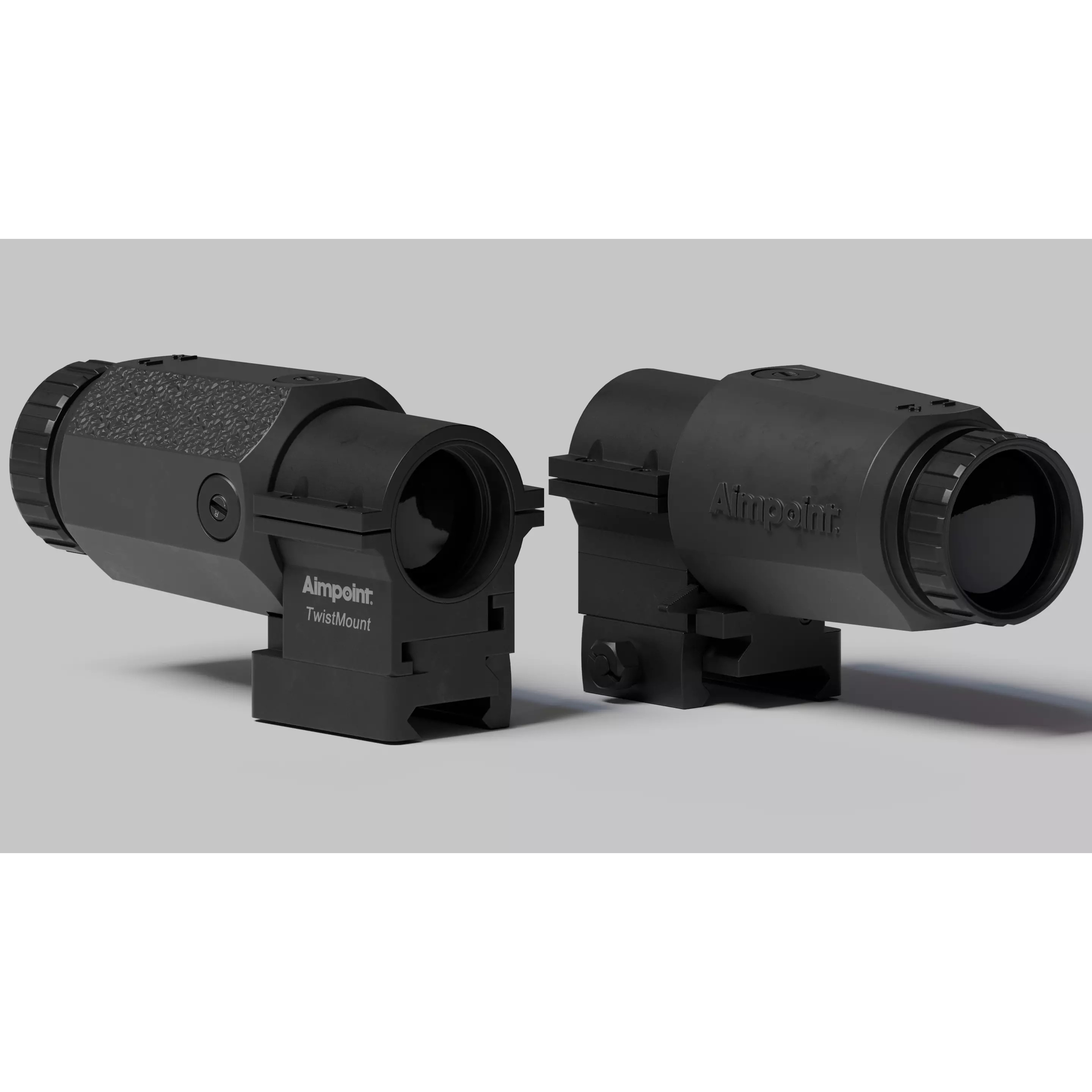 Aimpoint 3X-C Magnifier - Low-Poly Game-Ready 3D Model - View 2