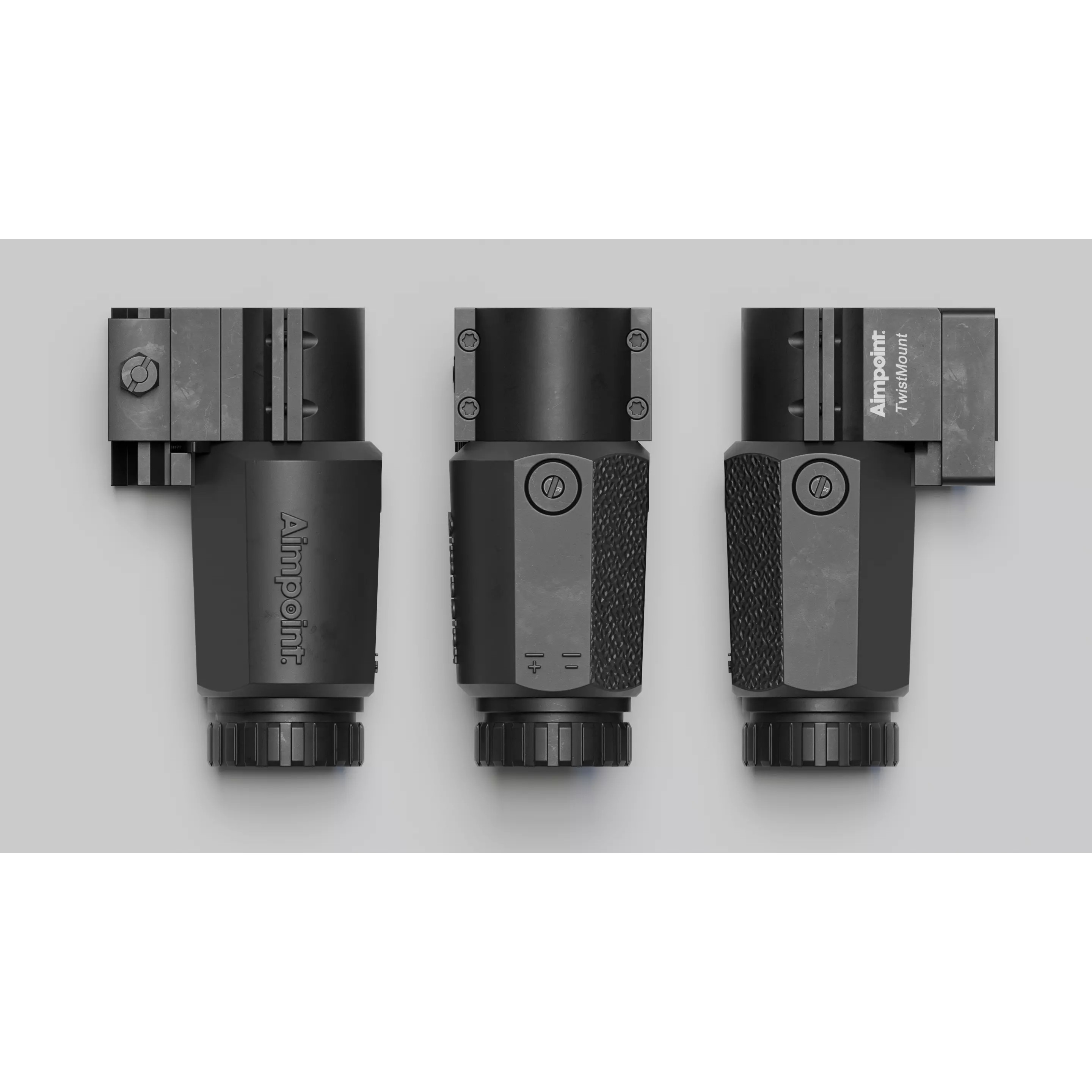 Aimpoint 3X-C Magnifier - Low-Poly Game-Ready 3D Model - View 3