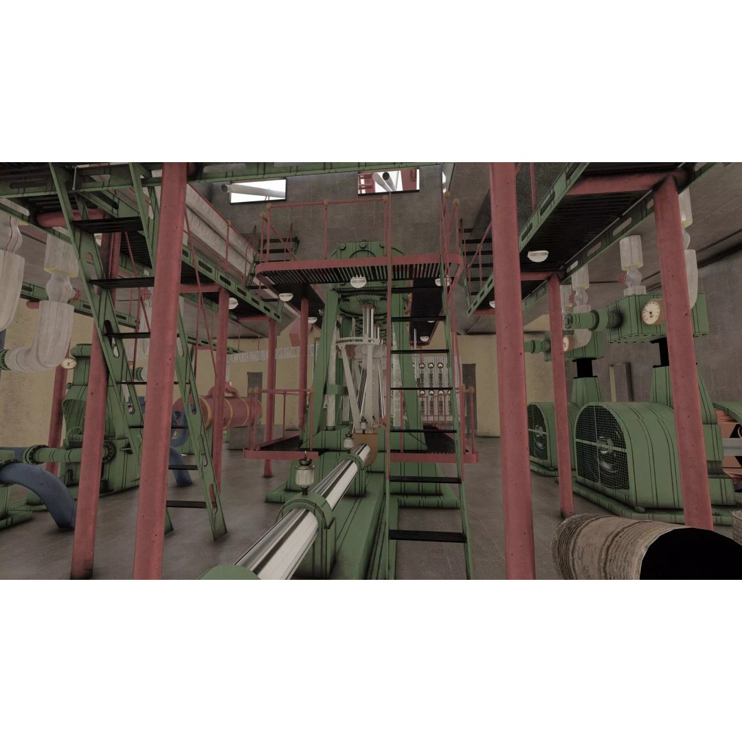 Mining Rope Shovel Excavator 3D Model – Detailed Industrial Asset, Lumion Ready - View 32
