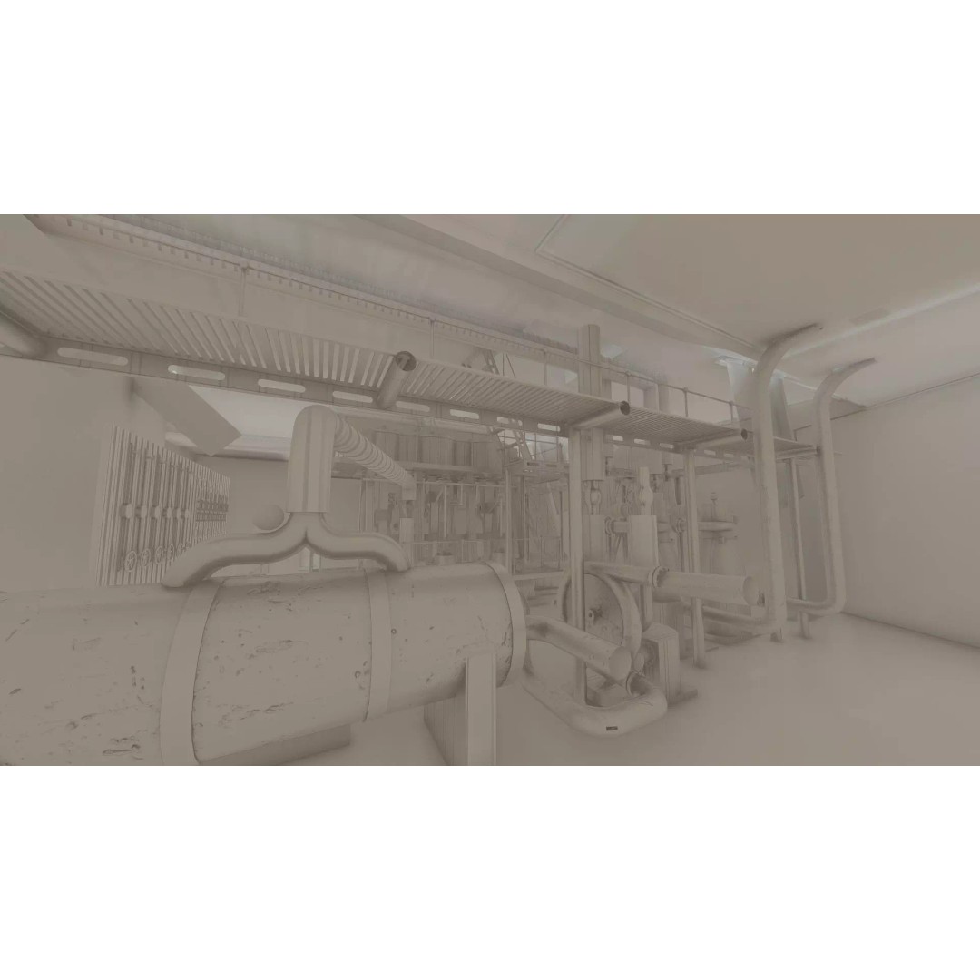 Mining Rope Shovel Excavator 3D Model – Detailed Industrial Asset, Lumion Ready - View 46