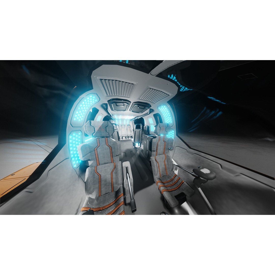 Sci-fi Helicopter 3D Model – Low Poly PBR Game Asset, FBX, OBJ - View 18