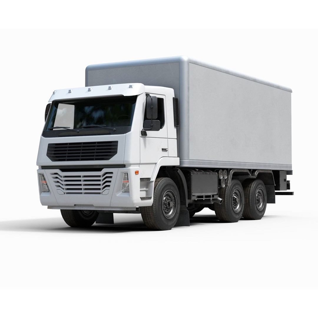 Truck 3D Model – Low Poly Vehicle Pack for Unity, FBX
