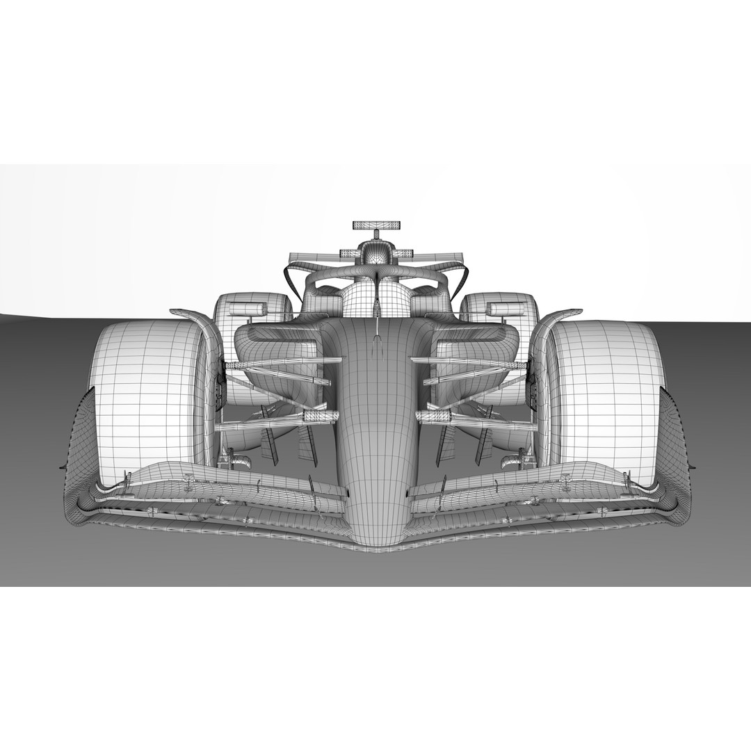 VCARB-02 3D Model – Low Poly Racing Car, Game Ready FBX & OBJ