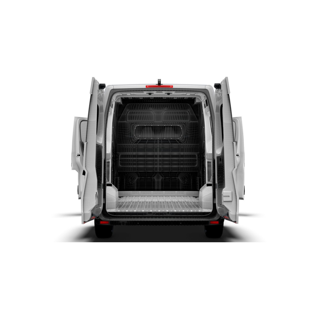 Nissan Interstar L3H2 Van 3D Model – High Quality Interior, FBX, OBJ - View 27