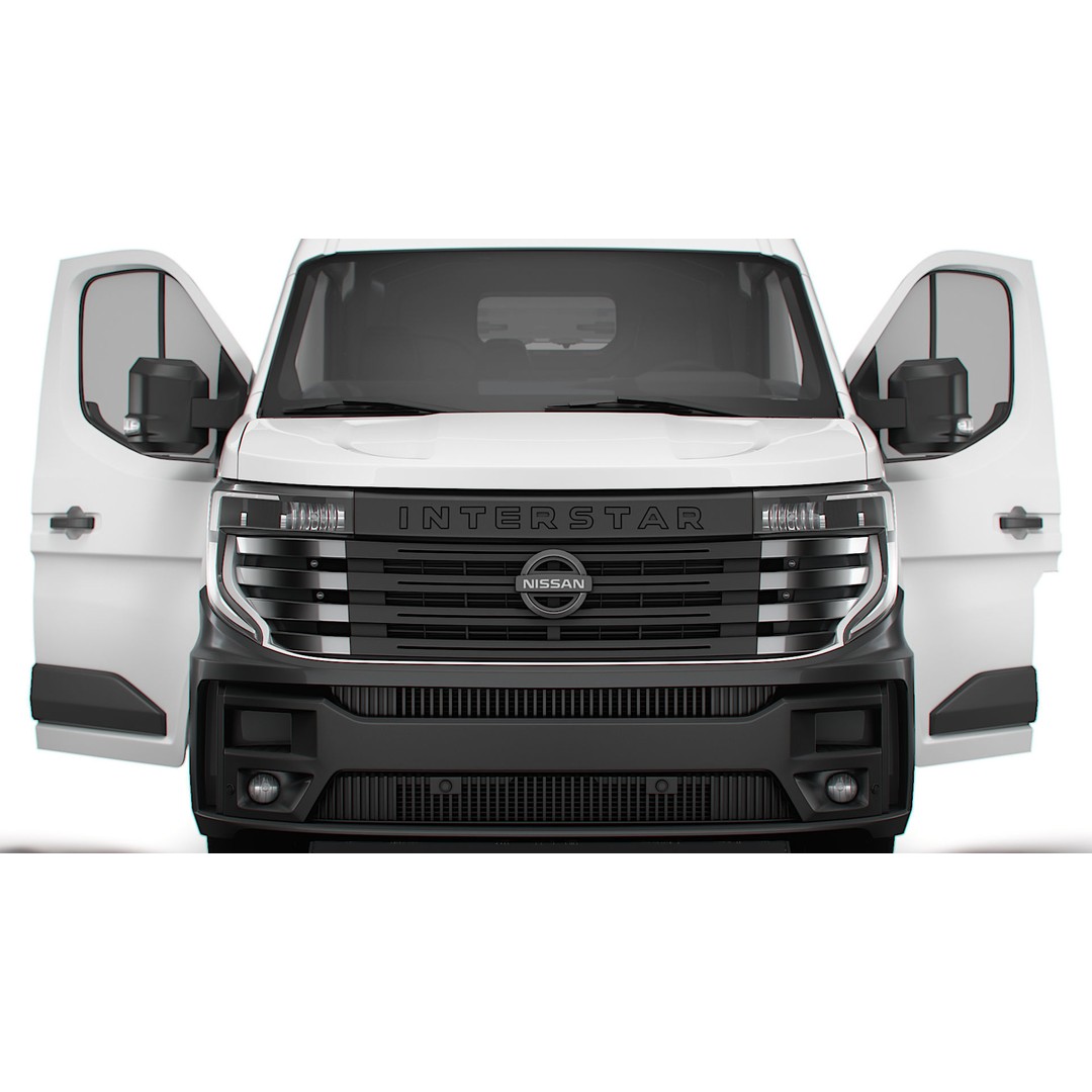 Nissan Interstar L3H2 Van 3D Model – High Quality Interior, FBX, OBJ - View 9