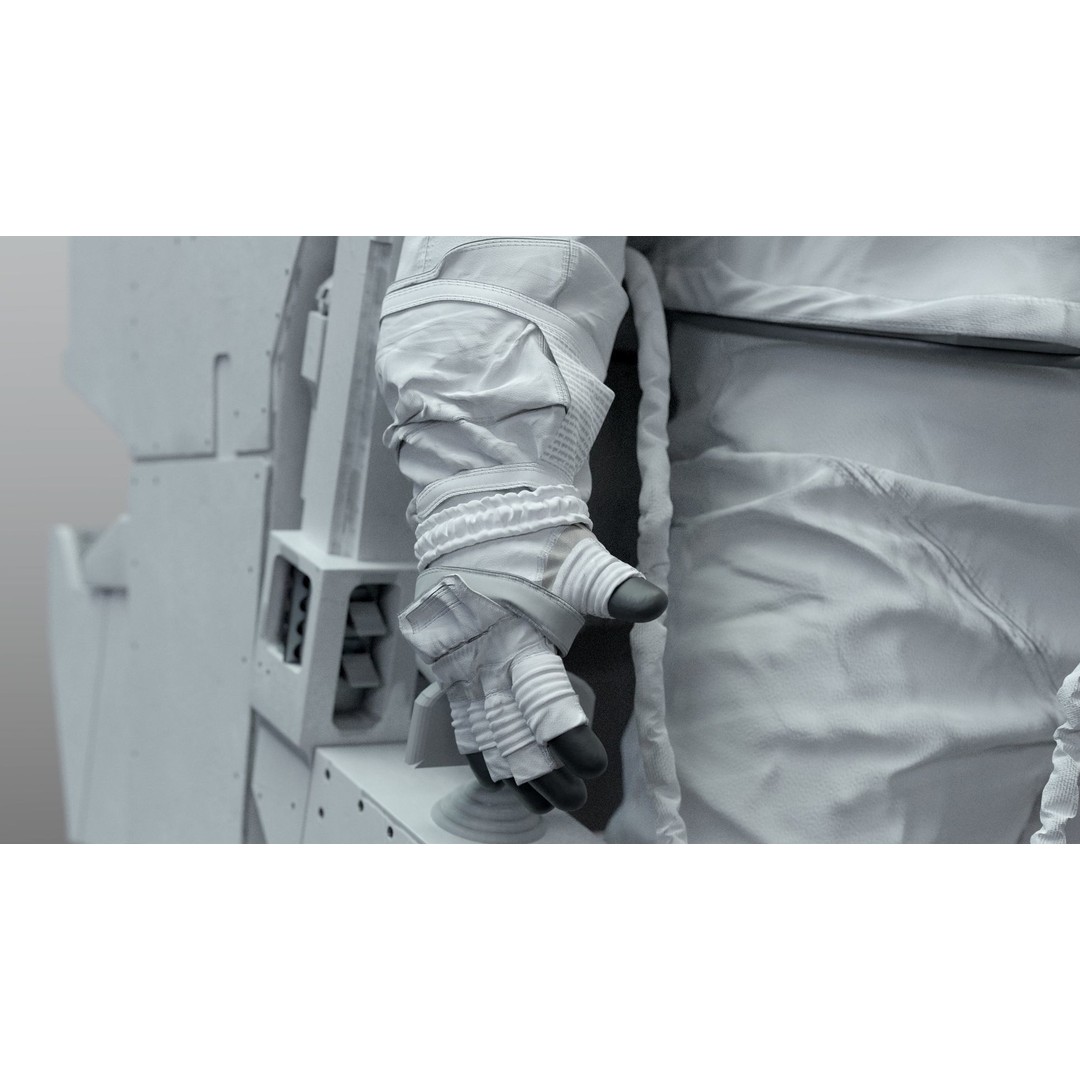 Spacesuit EMU 3D Model – High Poly Astronaut Suit with PBR Textures - View 16