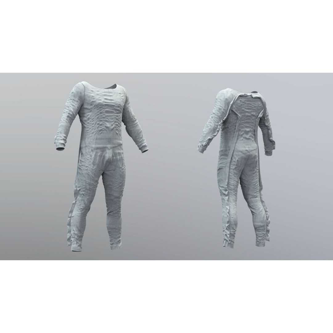 Spacesuit EMU 3D Model – High Poly Astronaut Suit with PBR Textures - View 21
