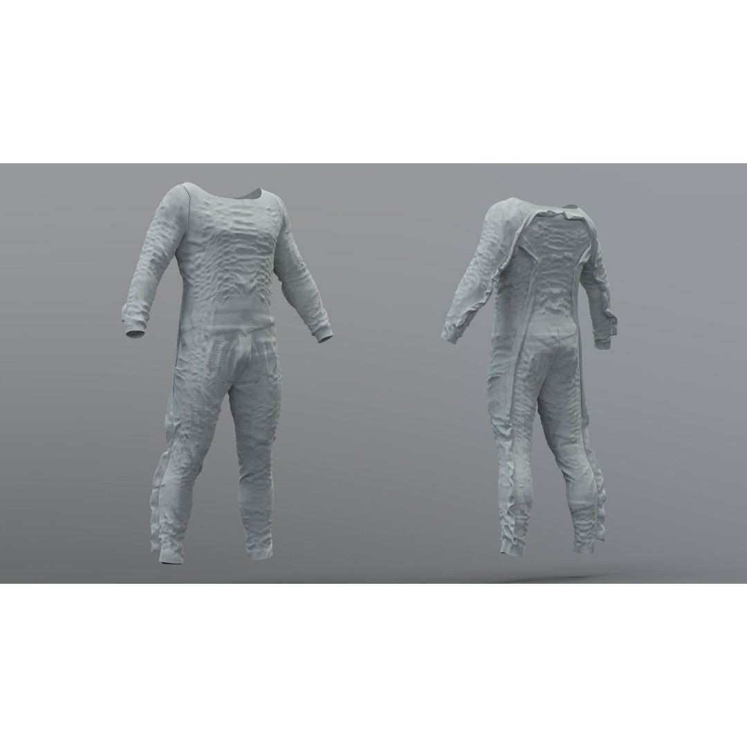 Spacesuit EMU 3D Model – High Poly Astronaut Suit with PBR Textures - View 41