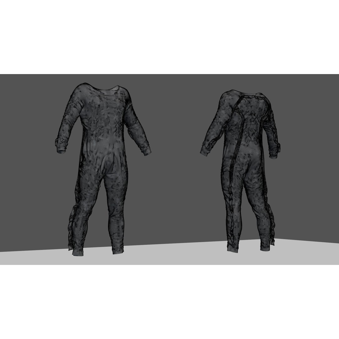 Spacesuit EMU 3D Model – High Poly Astronaut Suit with PBR Textures - View 61
