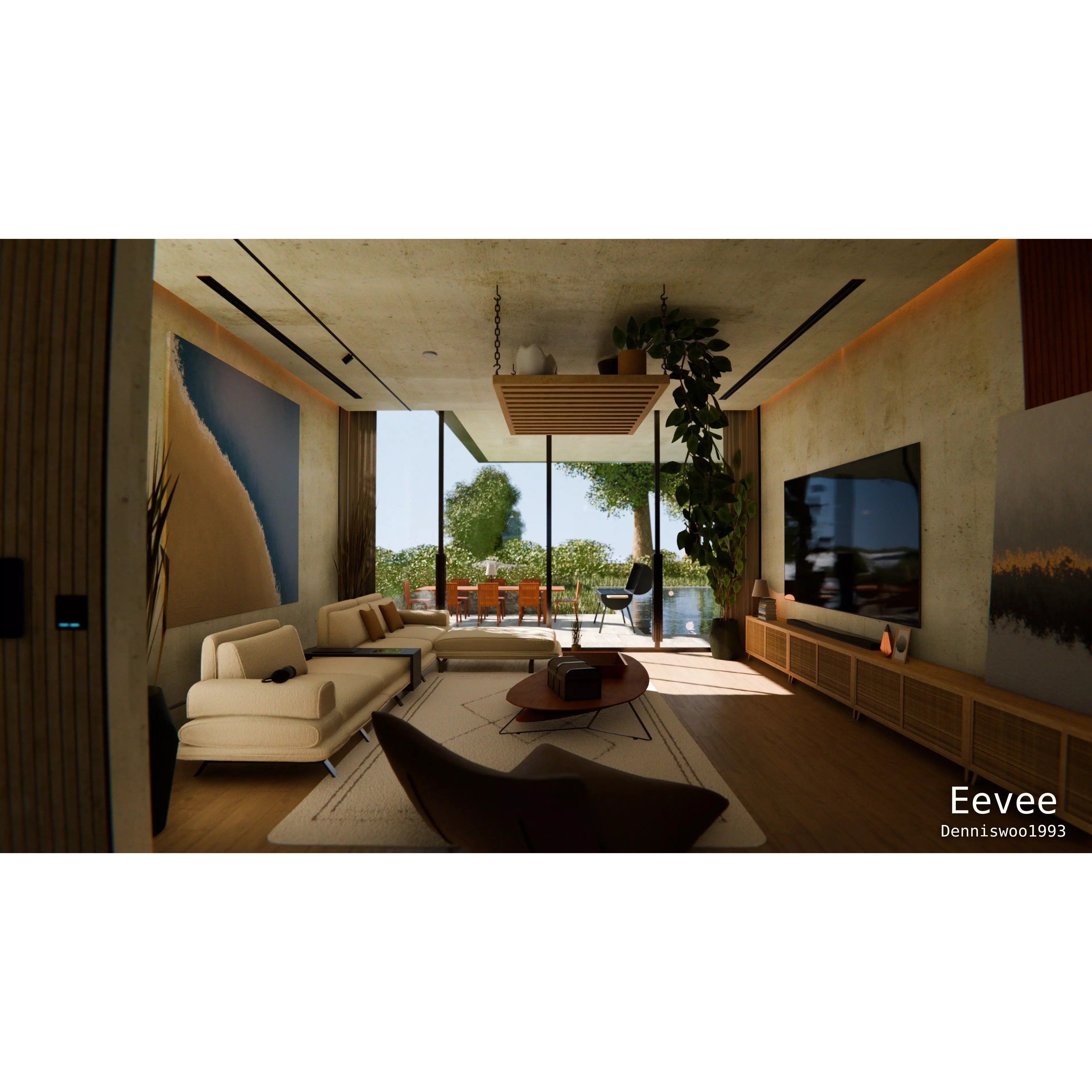 7 Modern Modular Houses - Game-Ready 3D Model - View 24