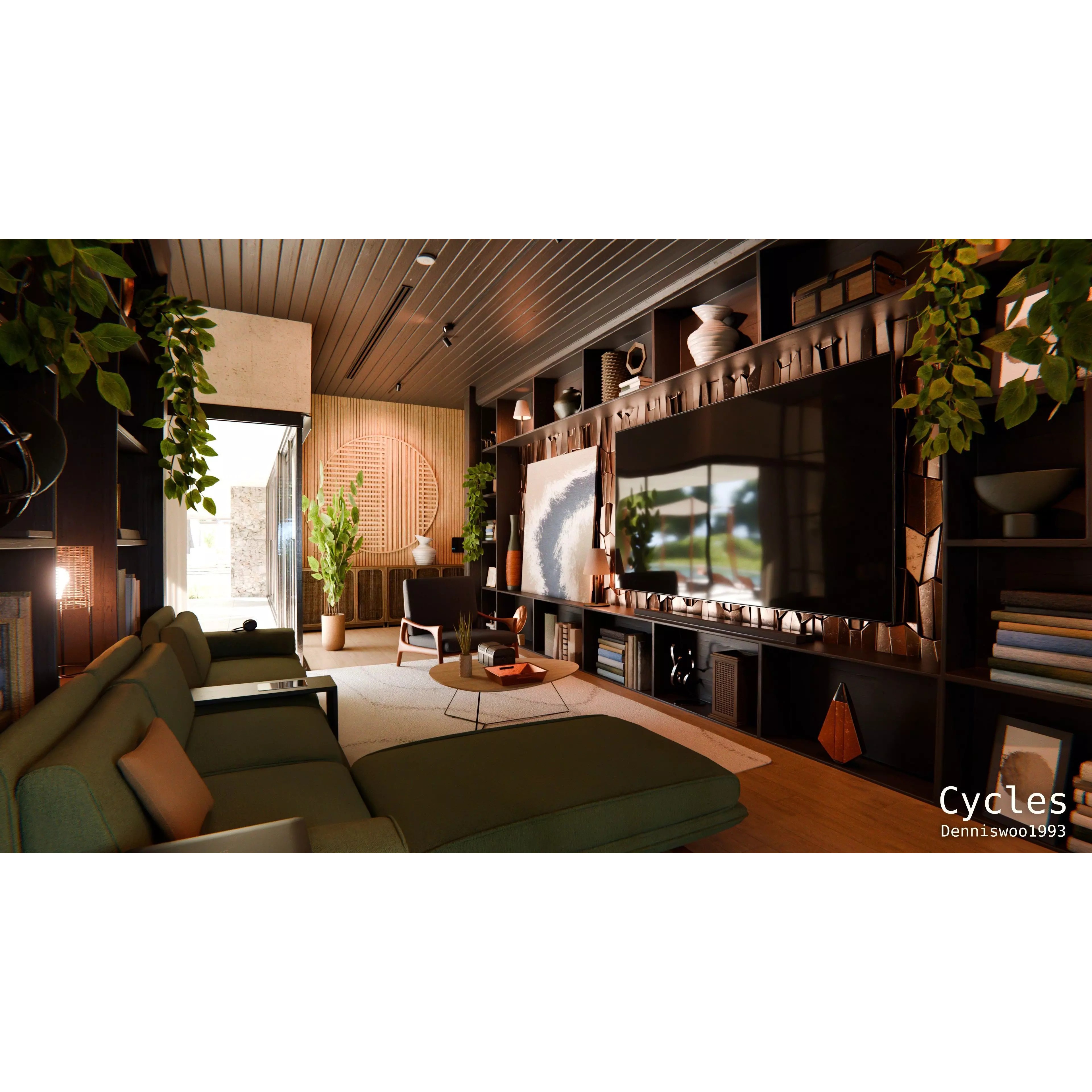 7 Modern Modular Houses - Game-Ready 3D Model - View 27