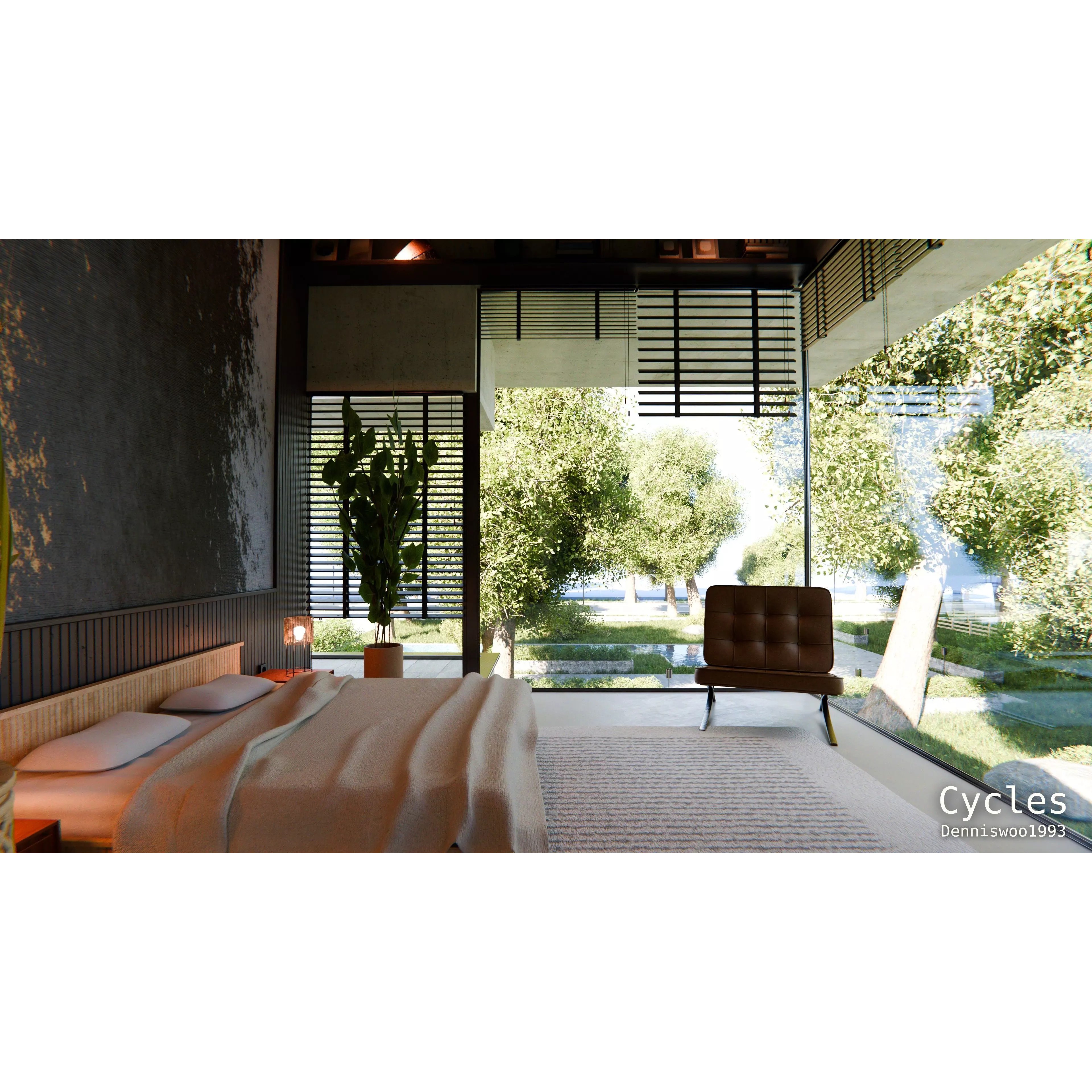 7 Modern Modular Houses - Game-Ready 3D Model - View 30