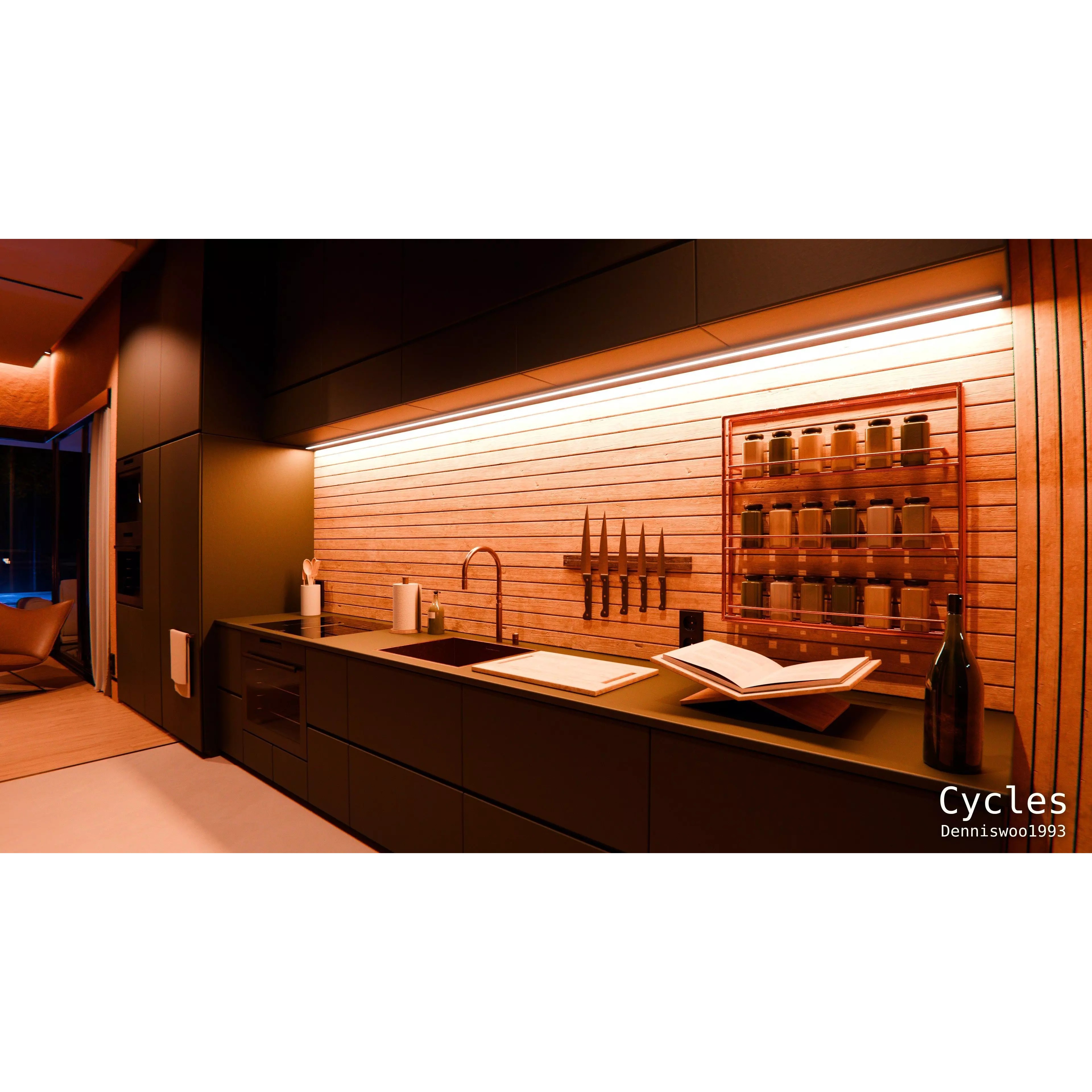 7 Modern Modular Houses - Game-Ready 3D Model - View 34