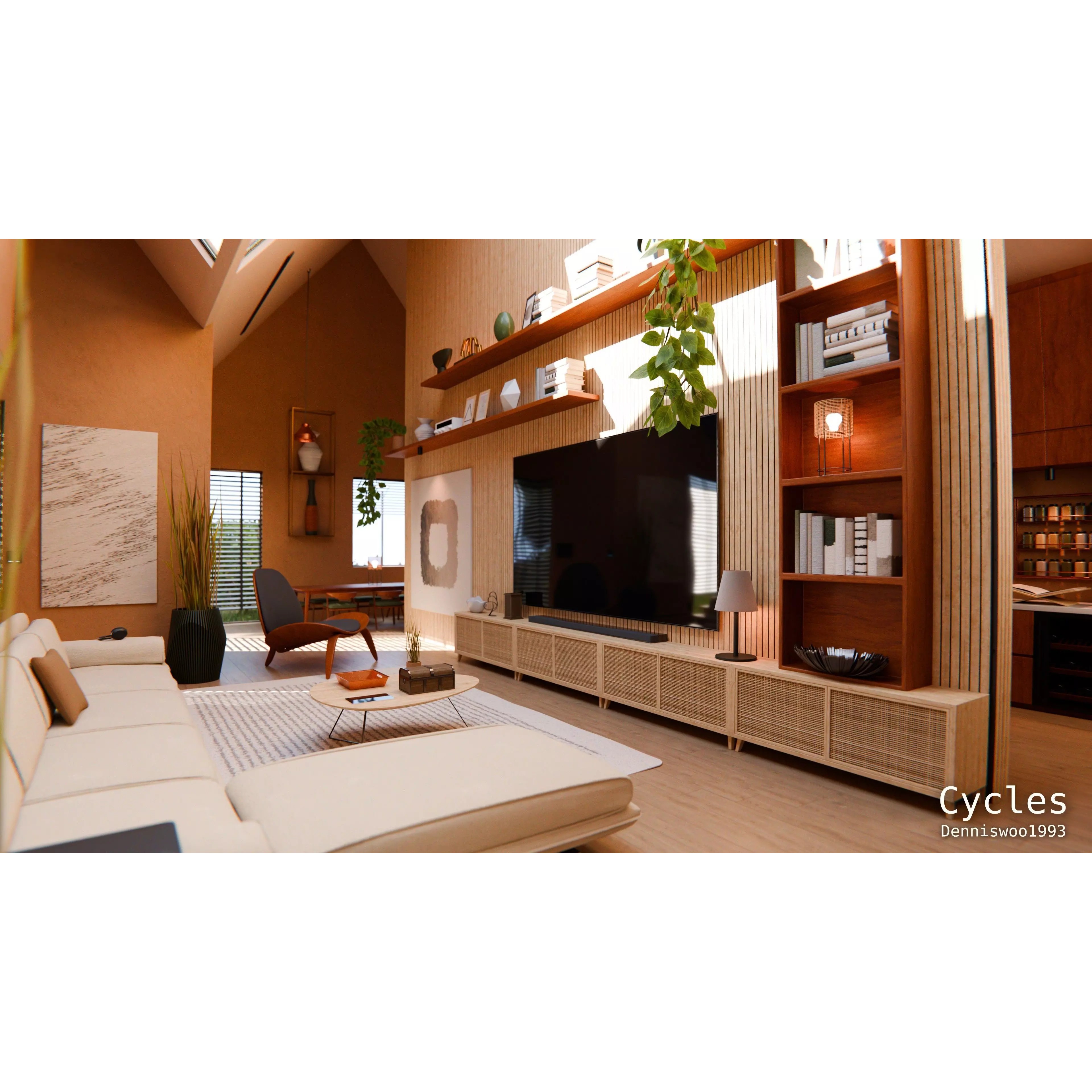 7 Modern Modular Houses - Game-Ready 3D Model - View 36