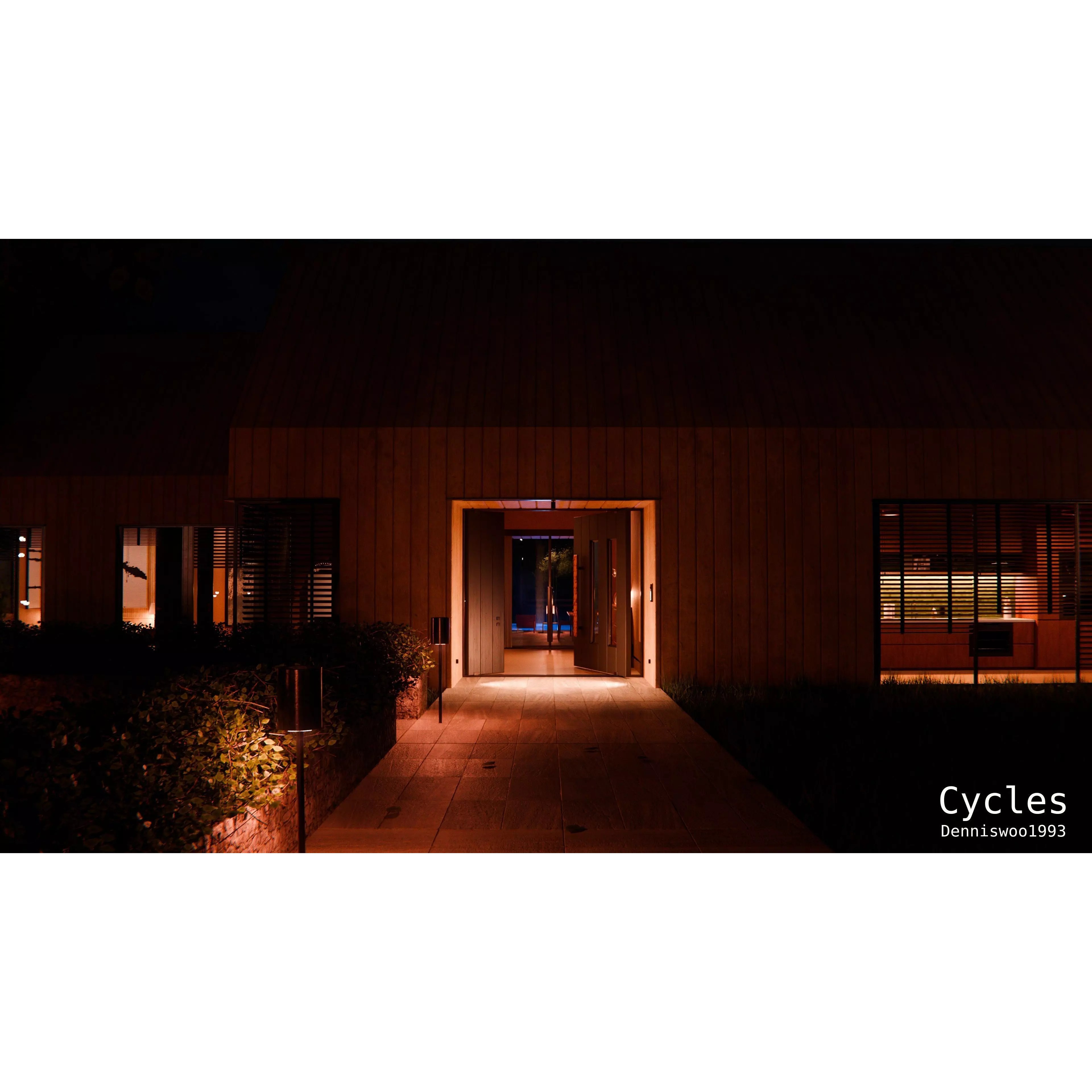 7 Modern Modular Houses - Game-Ready 3D Model - View 38