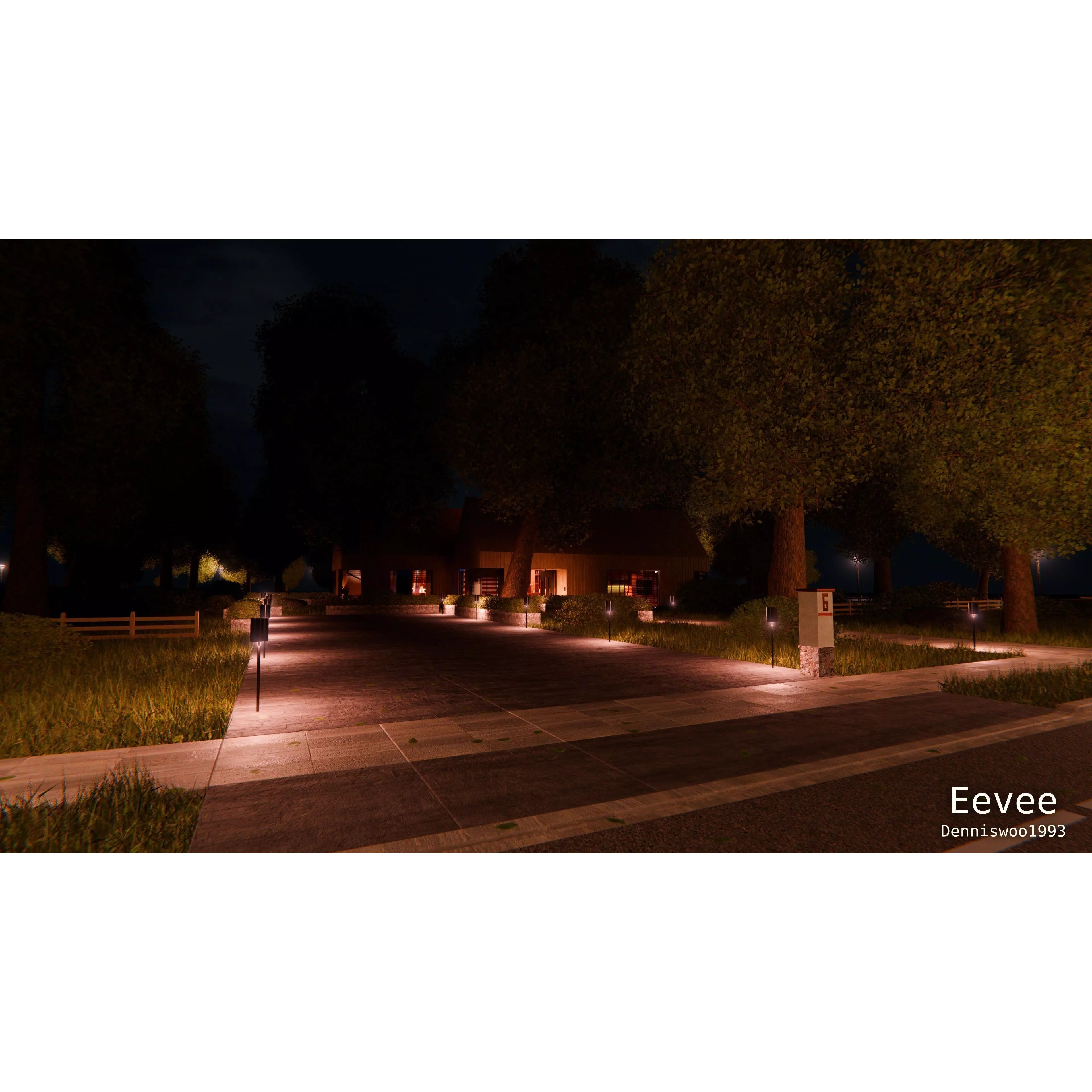 7 Modern Modular Houses - Game-Ready 3D Model - View 39