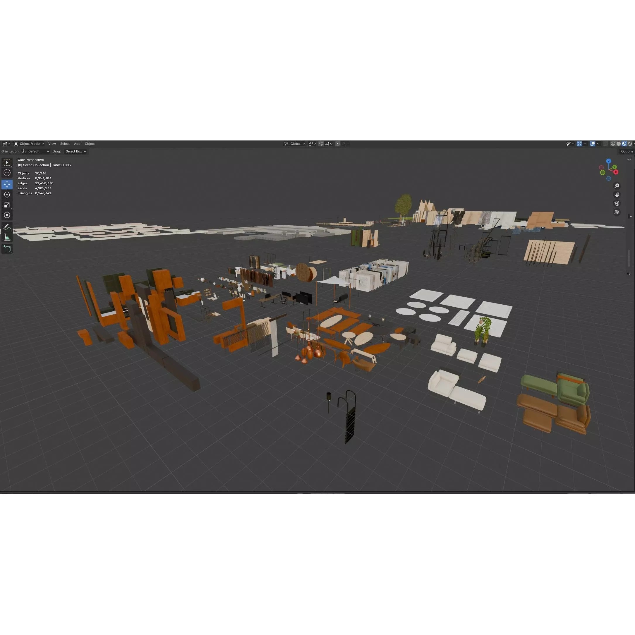 7 Modern Modular Houses - Game-Ready 3D Model - View 43