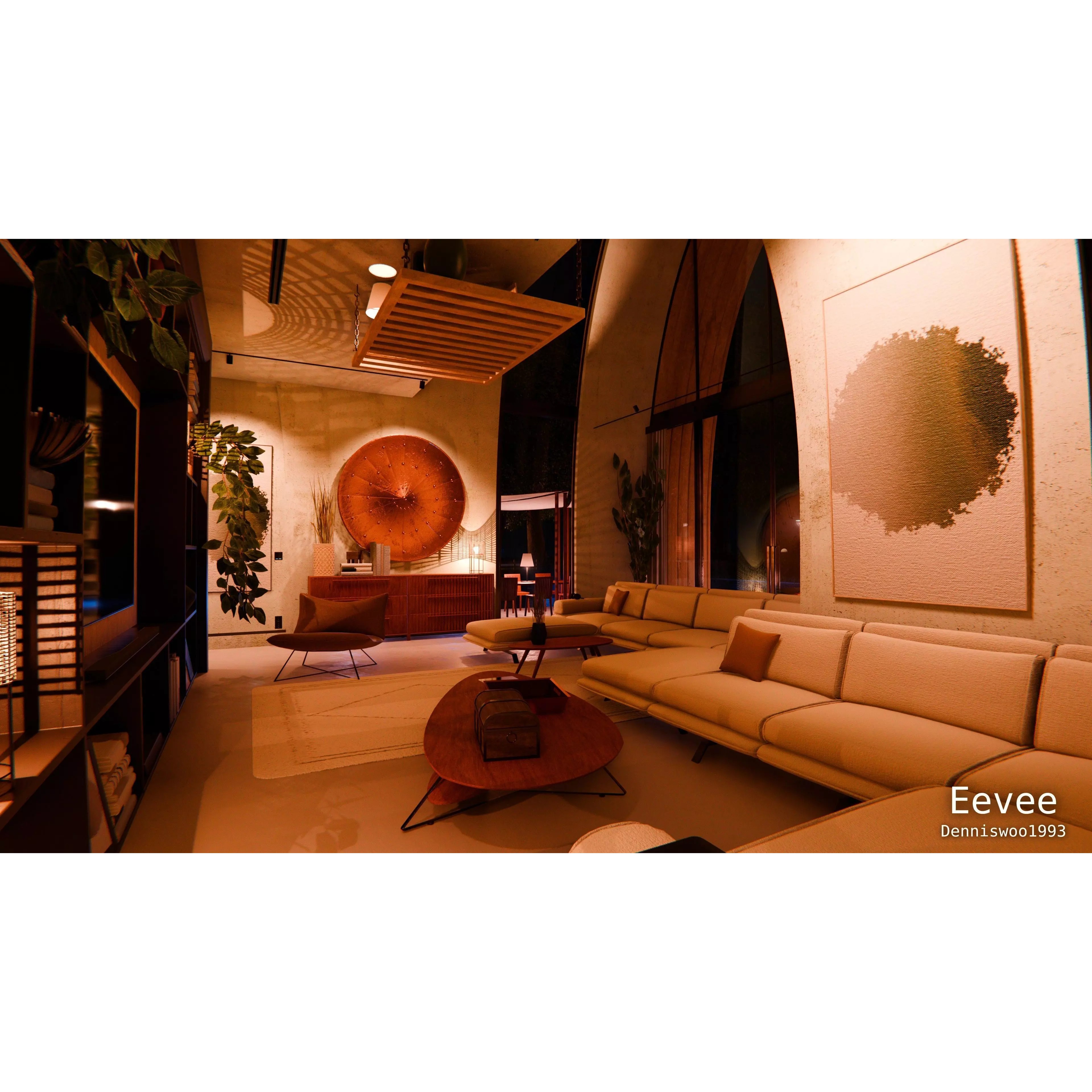 7 Modern Modular Houses - Game-Ready 3D Model - View 44