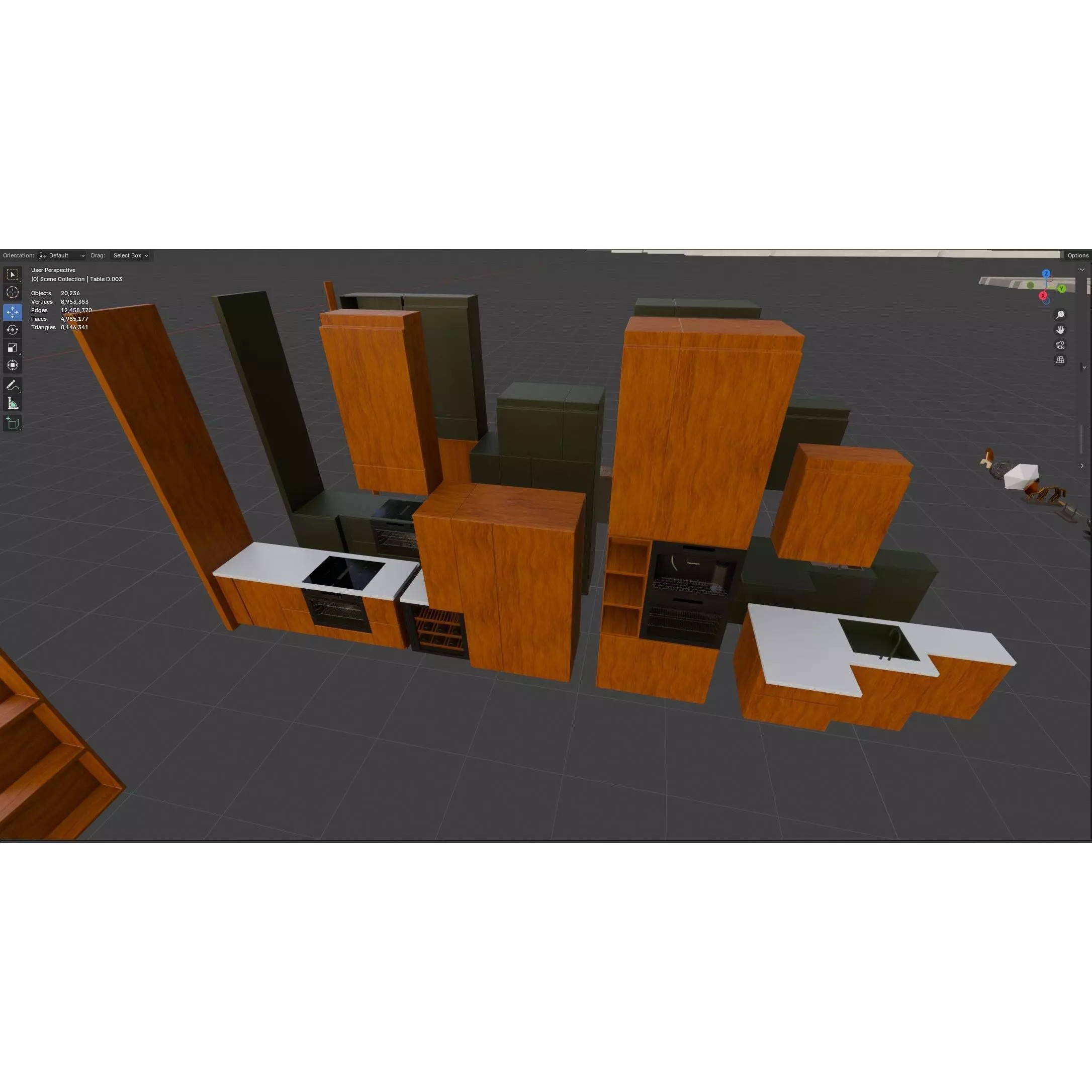 7 Modern Modular Houses - Game-Ready 3D Model - View 45