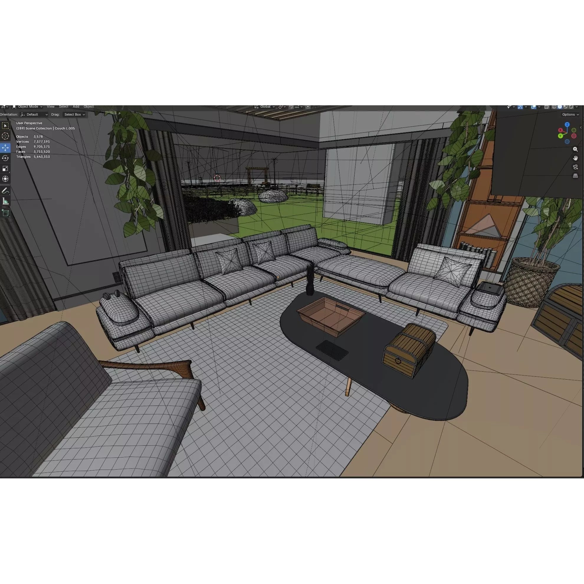 7 Modern Modular Houses - Game-Ready 3D Model - View 48