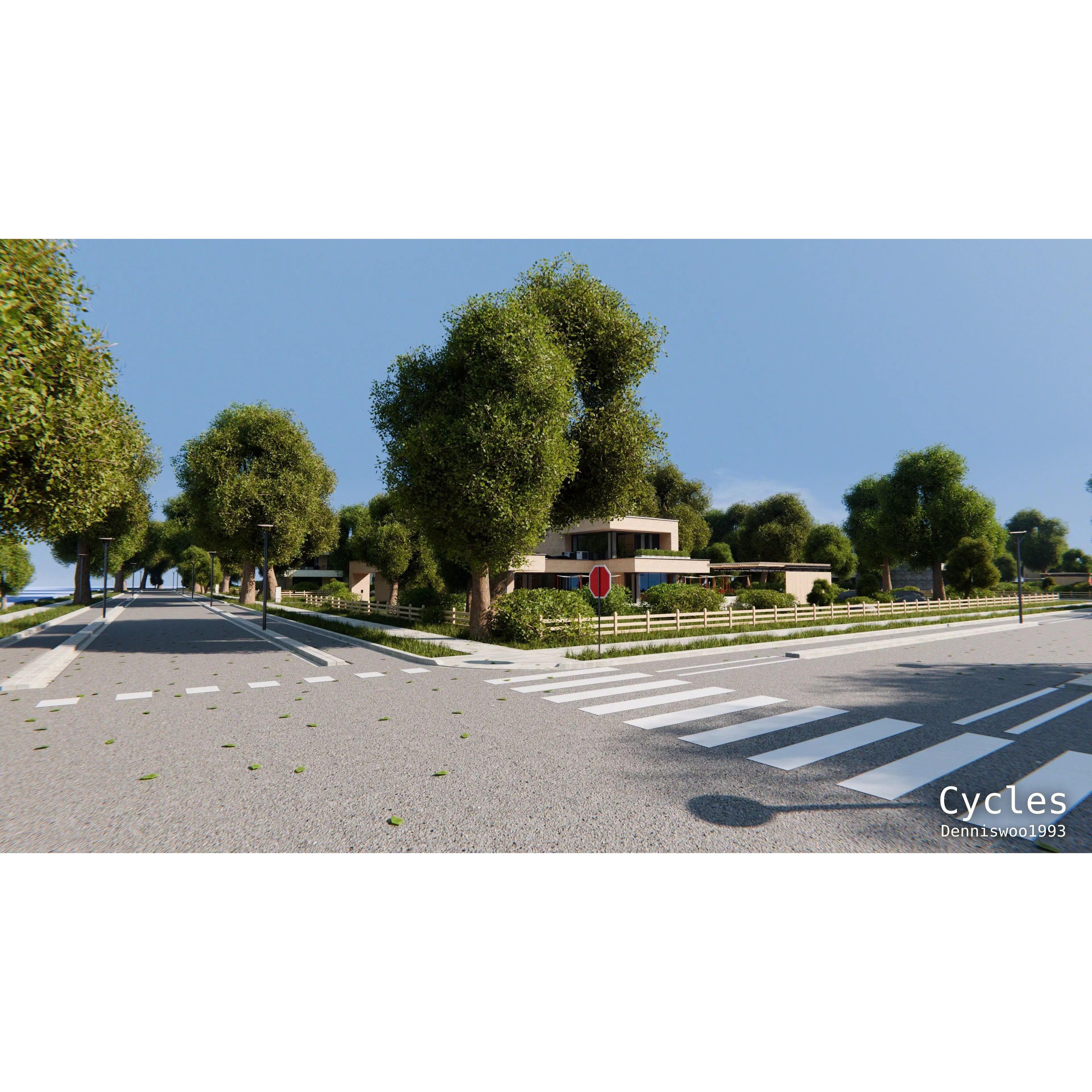 7 Modern Modular Houses - Game-Ready 3D Model - View 6