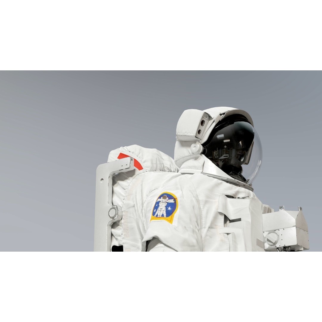 Spacesuit 3D Model – High Poly Astronaut EMU with PBR Textures - View 11