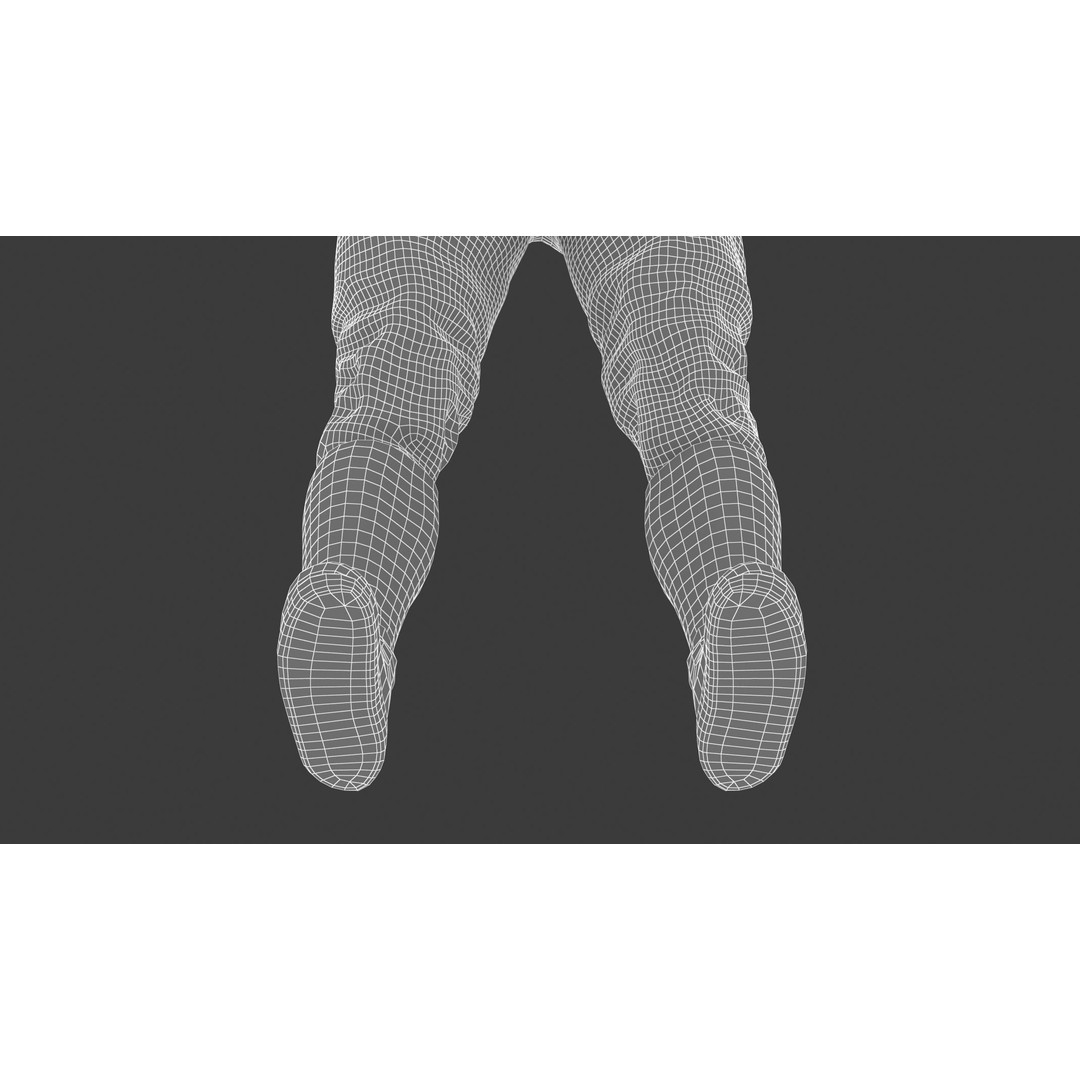Spacesuit Starman 2 3D Model – Low Poly PBR Character, FBX, OBJ