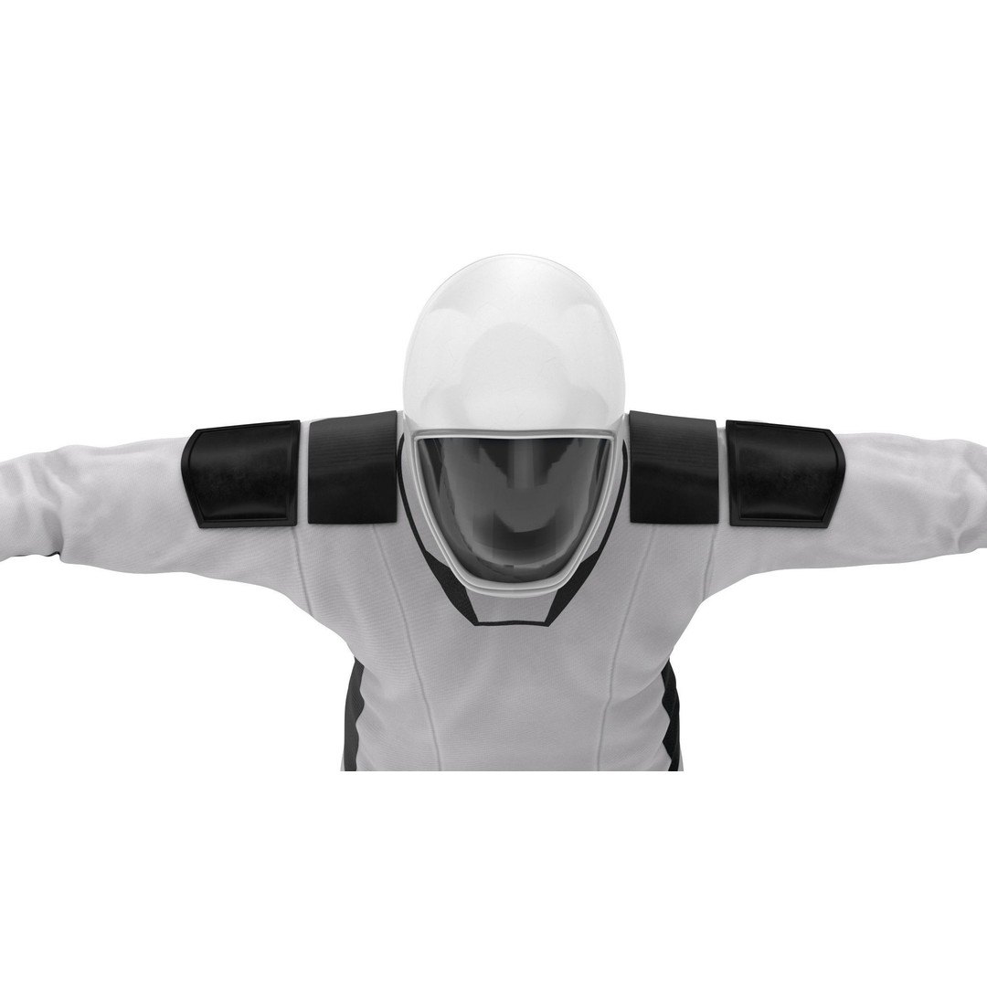 Spacesuit Starman 2 3D Model – Low Poly PBR Character, FBX, OBJ - View 20