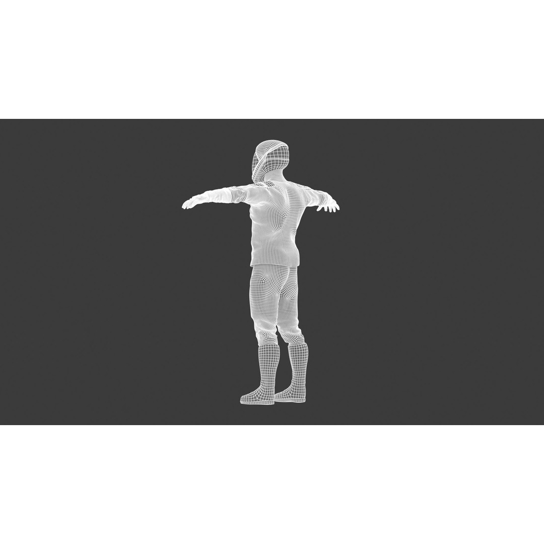 Spacesuit Starman 2 3D Model – Low Poly PBR Character, FBX, OBJ - View 27