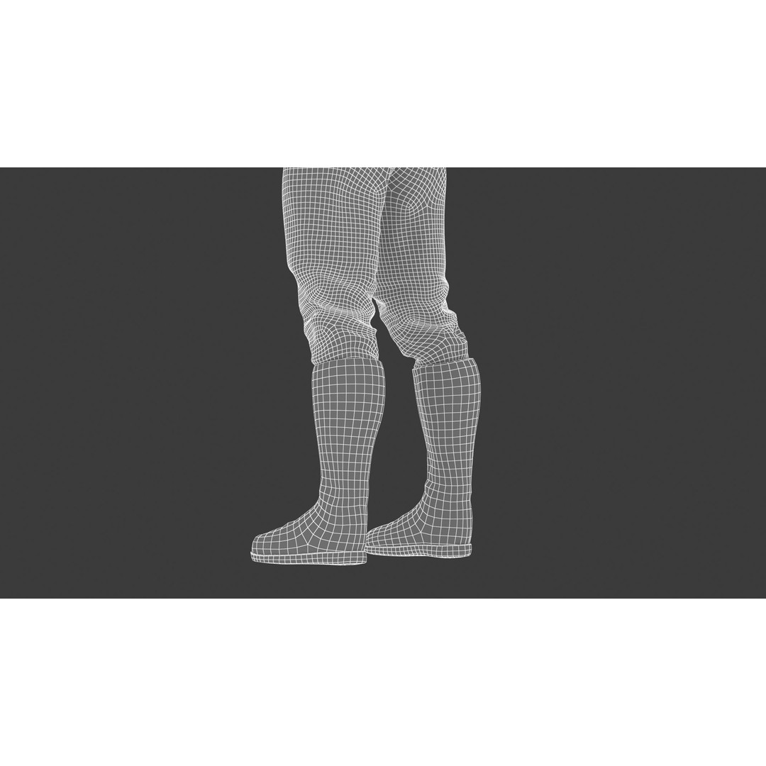 Spacesuit Starman 2 3D Model – Low Poly PBR Character, FBX, OBJ - View 37