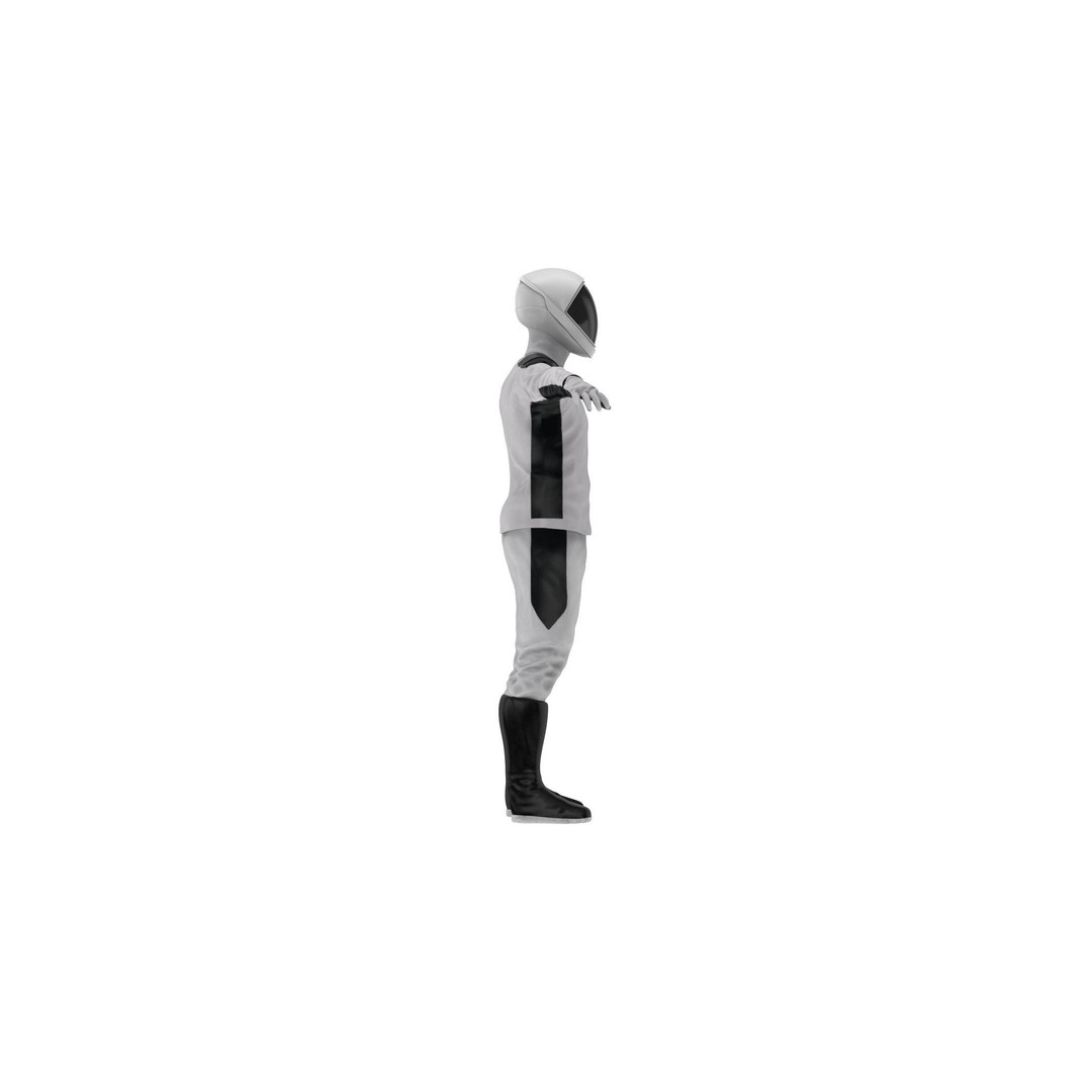 Spacesuit Starman 2 3D Model – Low Poly PBR Character, FBX, OBJ - View 4