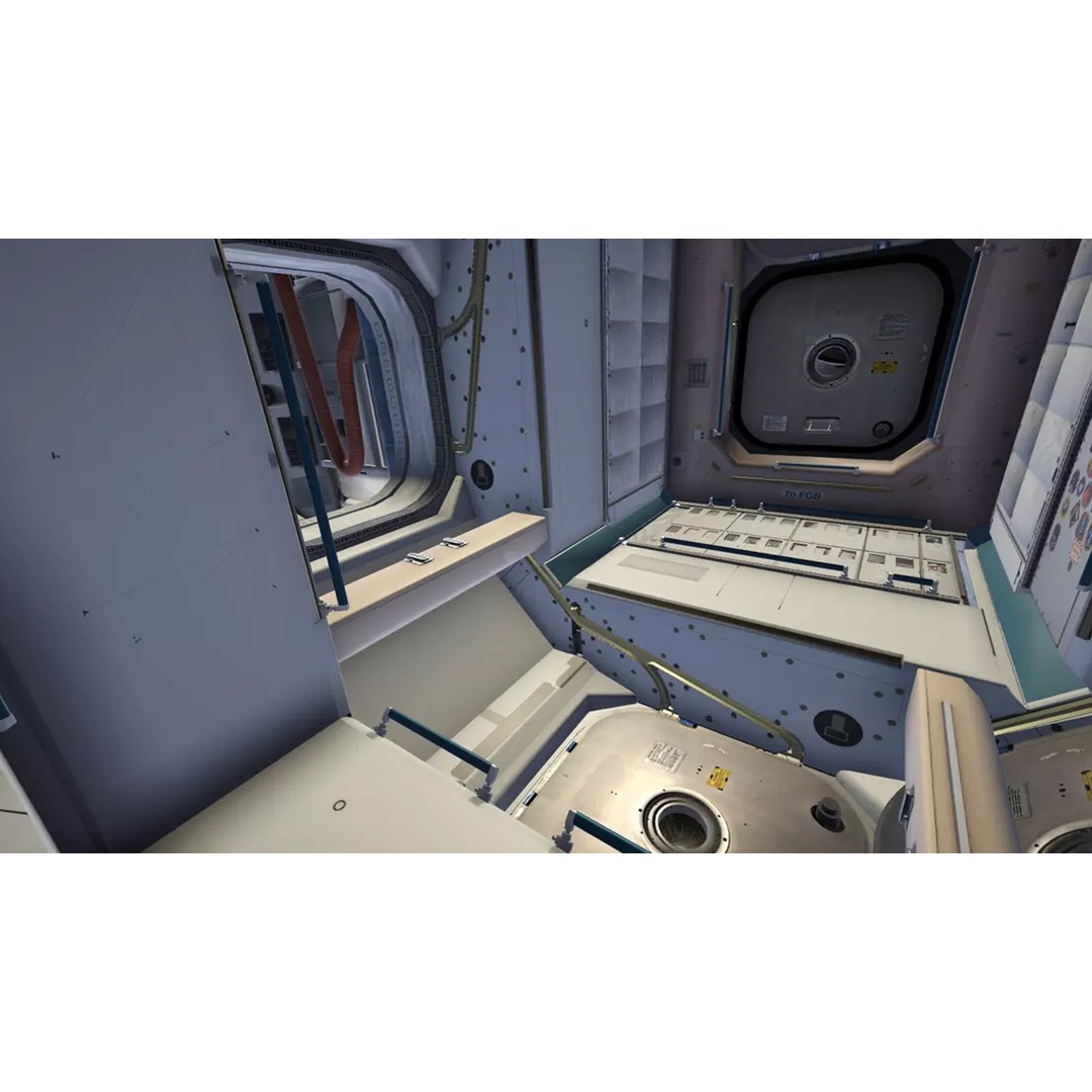 International Space Station 3D Model – Low Poly PBR Asset, FBX, Blender - View 14