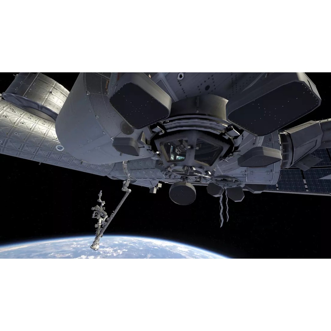 International Space Station 3D Model – Low Poly PBR Asset, FBX, Blender - View 15