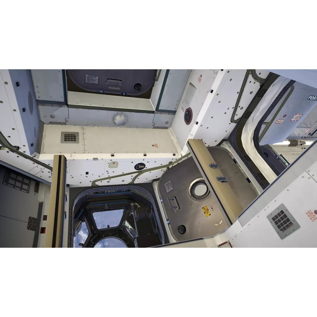 International Space Station 3D Model – Low Poly PBR Asset, FBX, Blender - View 16
