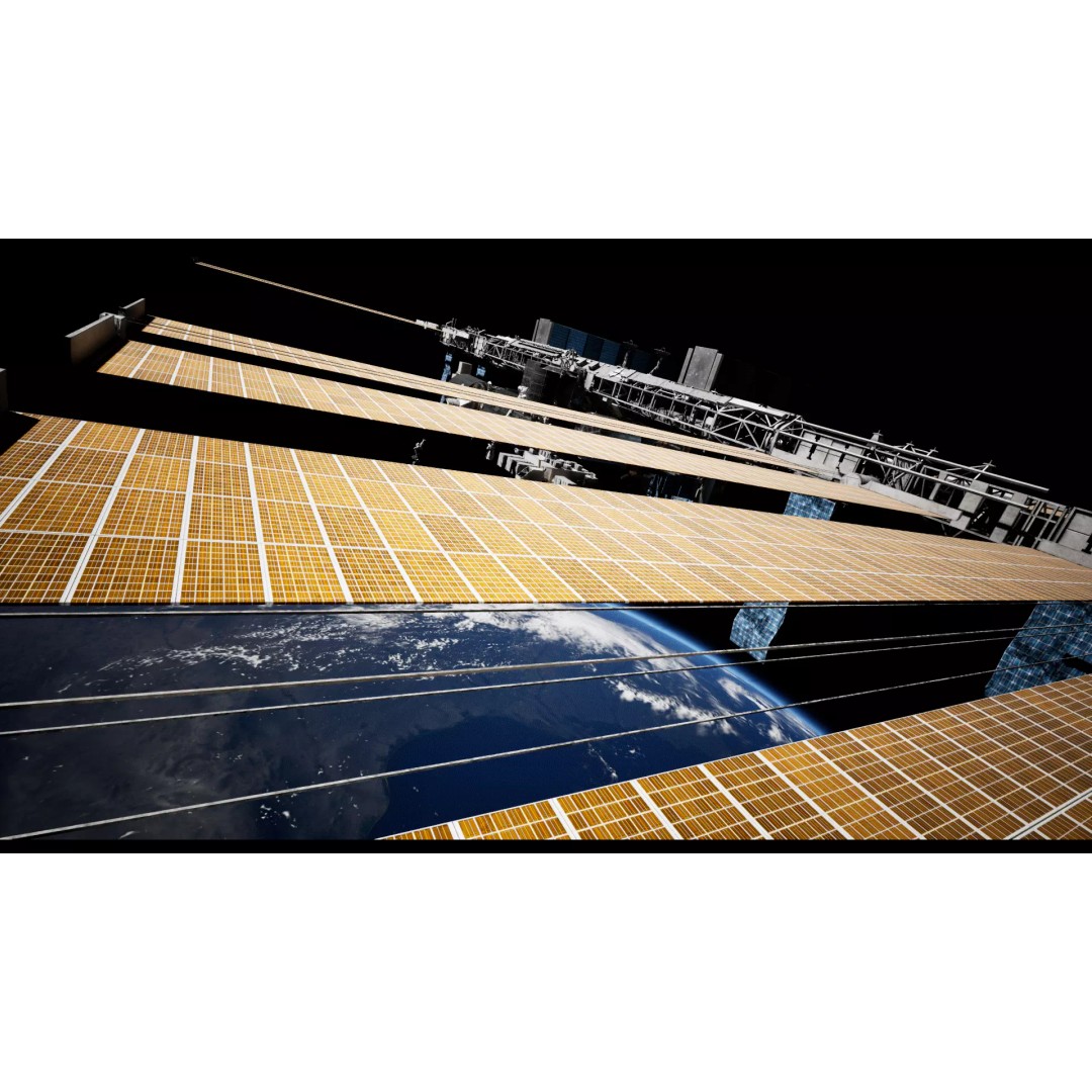 International Space Station 3D Model – Low Poly PBR Asset, FBX, Blender - View 19