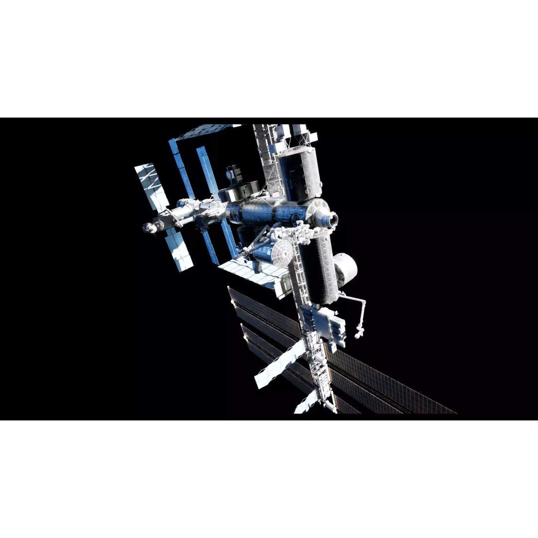 International Space Station 3D Model – Low Poly PBR Asset, FBX, Blender - View 22