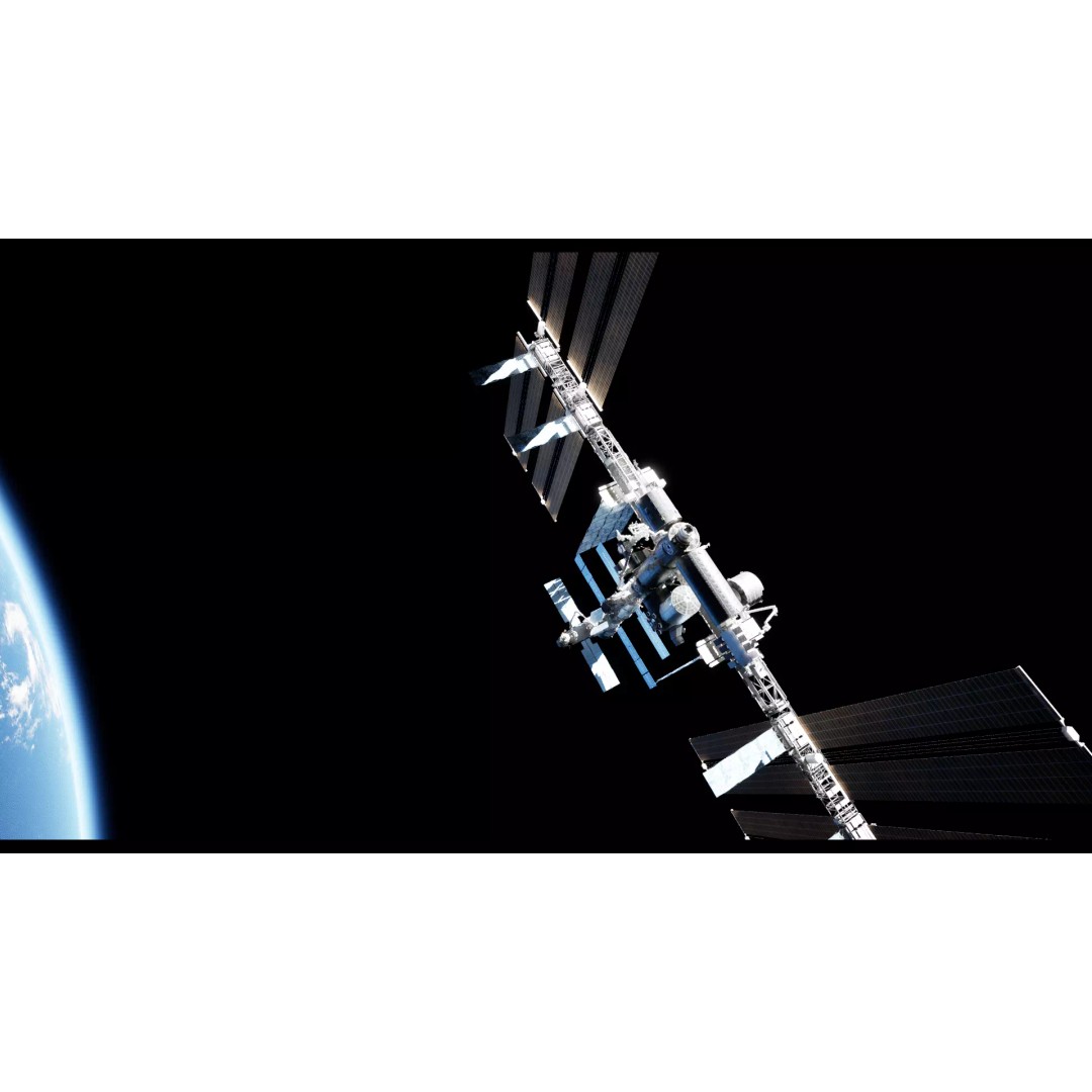 International Space Station 3D Model – Low Poly PBR Asset, FBX, Blender - View 24