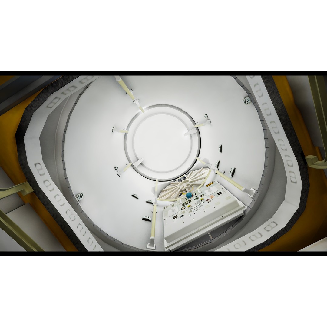 International Space Station 3D Model – Low Poly PBR Asset, FBX, Blender - View 35