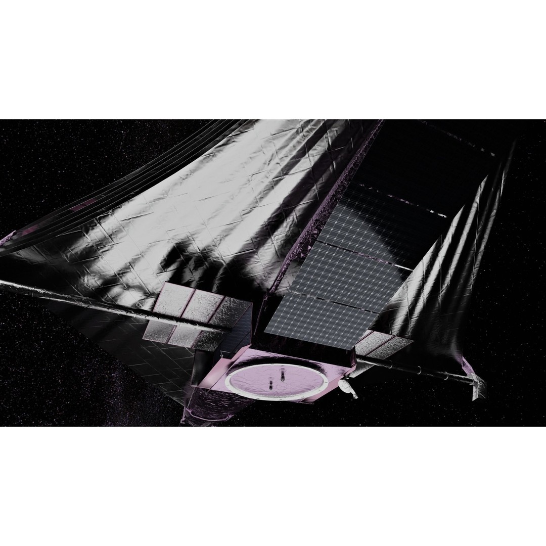 James Webb Space Telescope 3D Model – Low Poly PBR Animation Asset - View 13