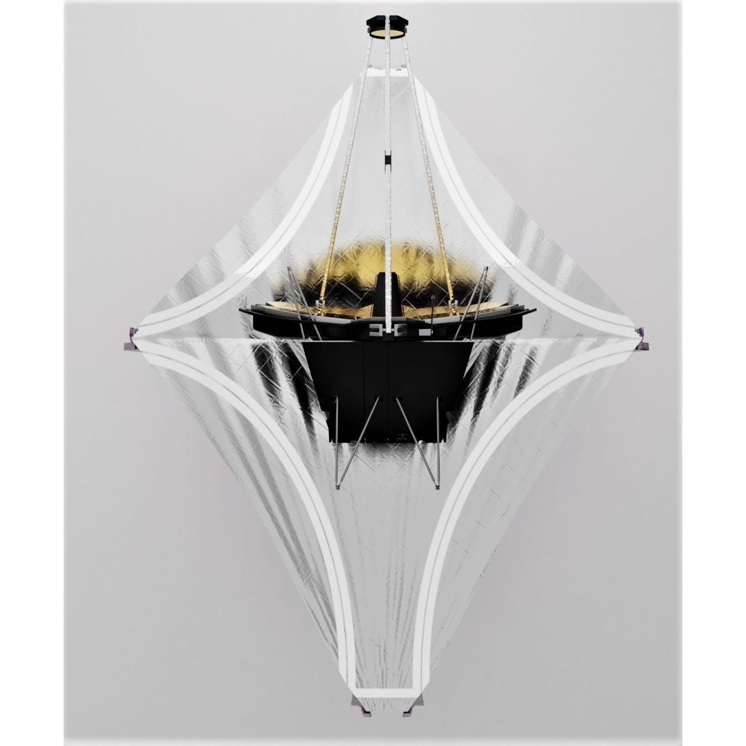 James Webb Space Telescope 3D Model – Low Poly PBR Animation Asset - View 16