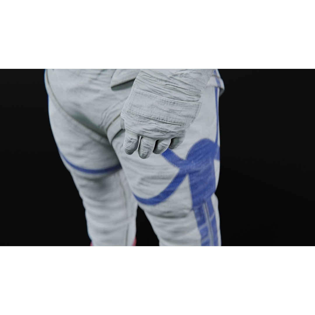 XEMU Artemis Spacesuit 3D Model – High Poly Rigged Character, FBX - View 12